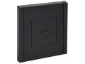             FORTE&PIANO Розетка HDMI FP140 қара ИЭК    