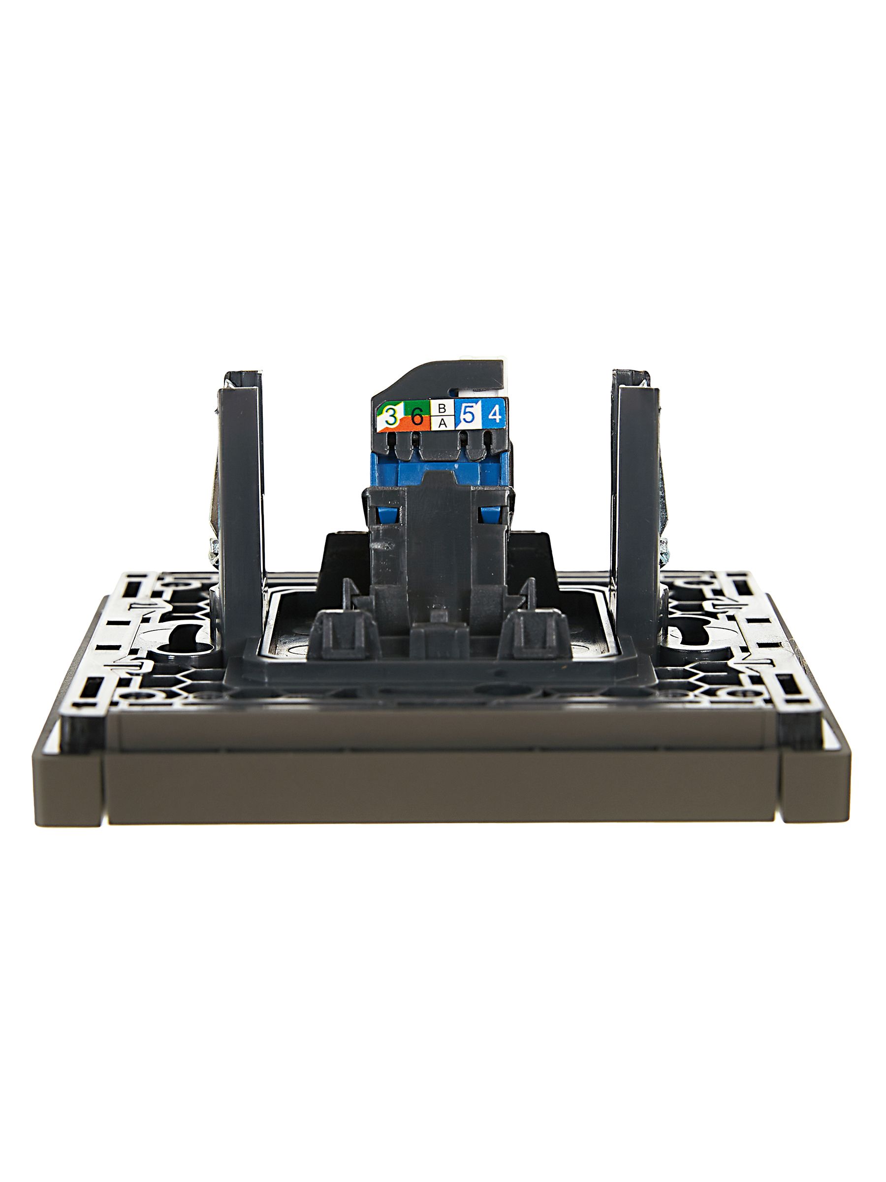 FORTE&PIANO Розетка, компьютерге арналған RJ45 категория 6 FP331 сұр ИЭК