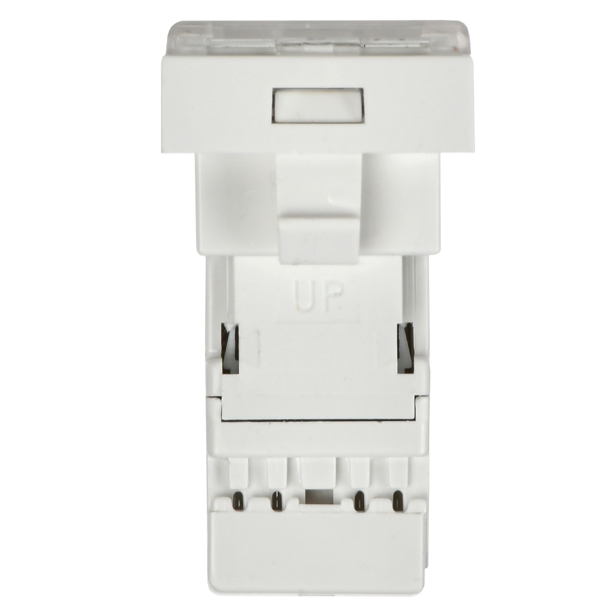             РКИ-10-00-П Ақпарат розеткасы RJ-45 UTP кат.5e (на 1 модуль) ПРАЙМЕР ақ ИЭК    