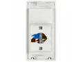             РКИ-10-00-П Ақпарат розеткасы RJ-45 UTP кат.5e (на 1 модуль) ПРАЙМЕР ақ ИЭК    