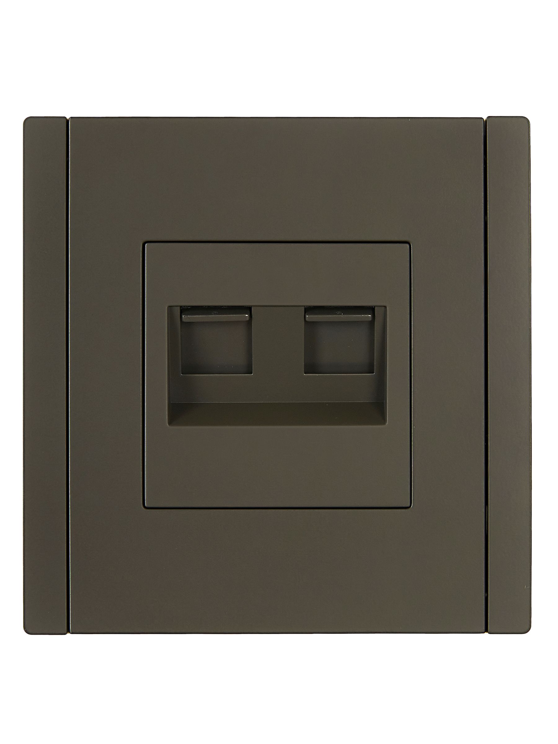             FORTE&PIANO Розетка, компьютерге арналған, екілі RJ45 категория 6 FP334 сұр IEK    