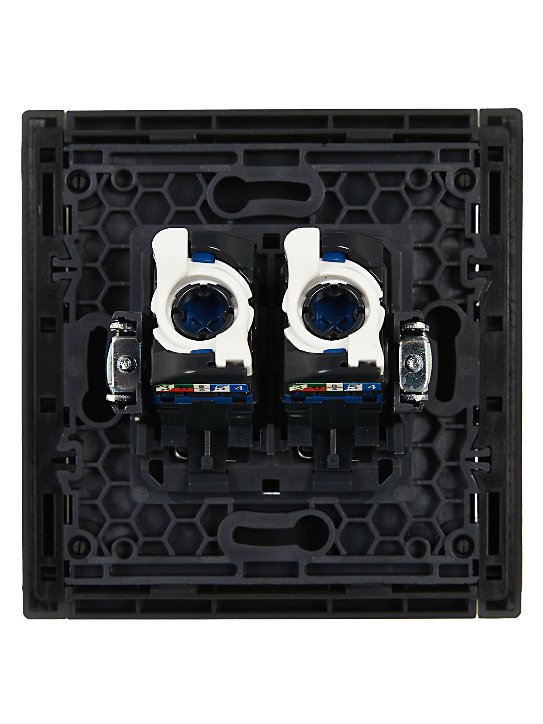             FORTE&PIANO Розетка, компьютерге арналған, екілі RJ45 категория 6 FP334 сұр IEK    