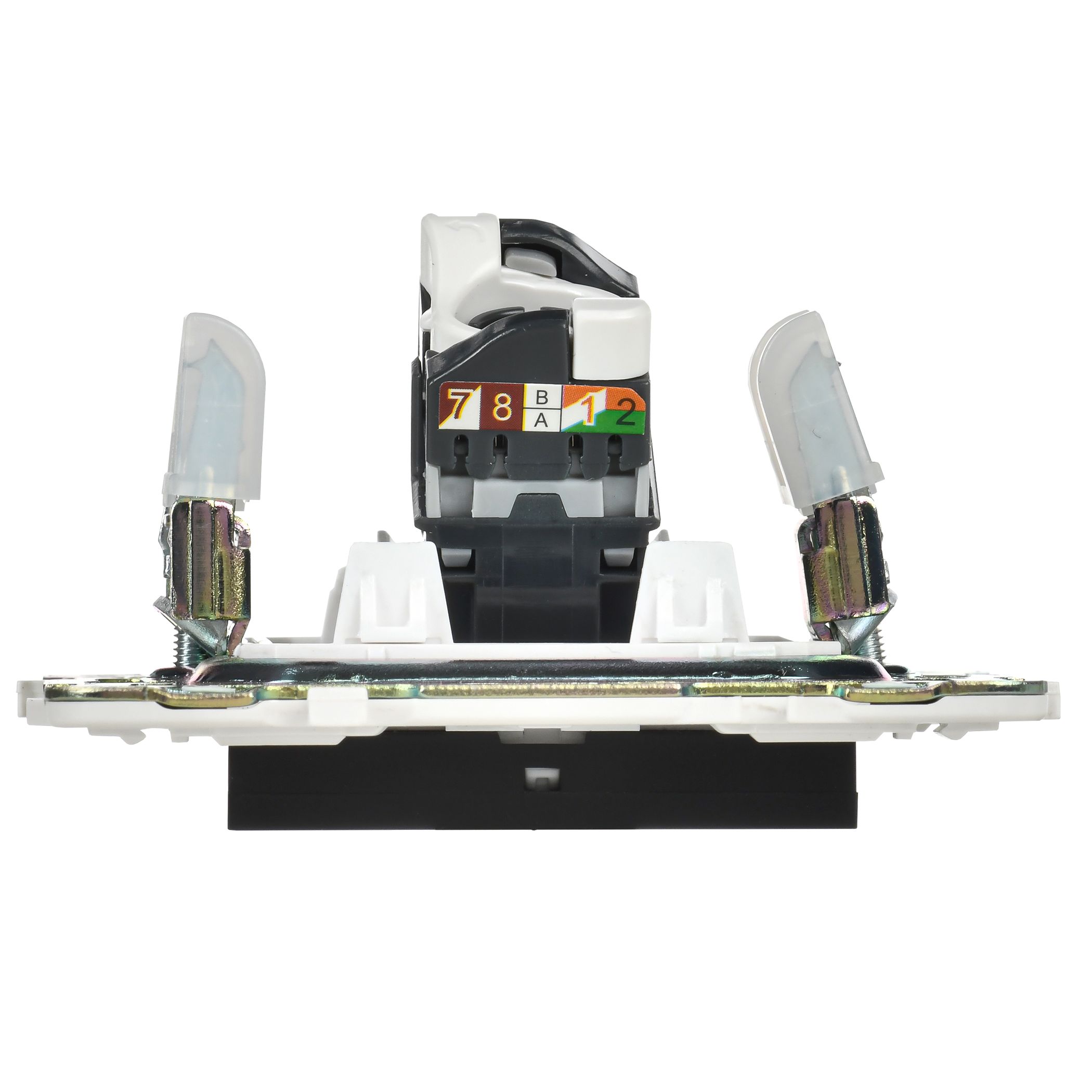 SKANDY Розетка, компьютерге арналған RJ45 категория 5Е SK-K01Bl қара IEK