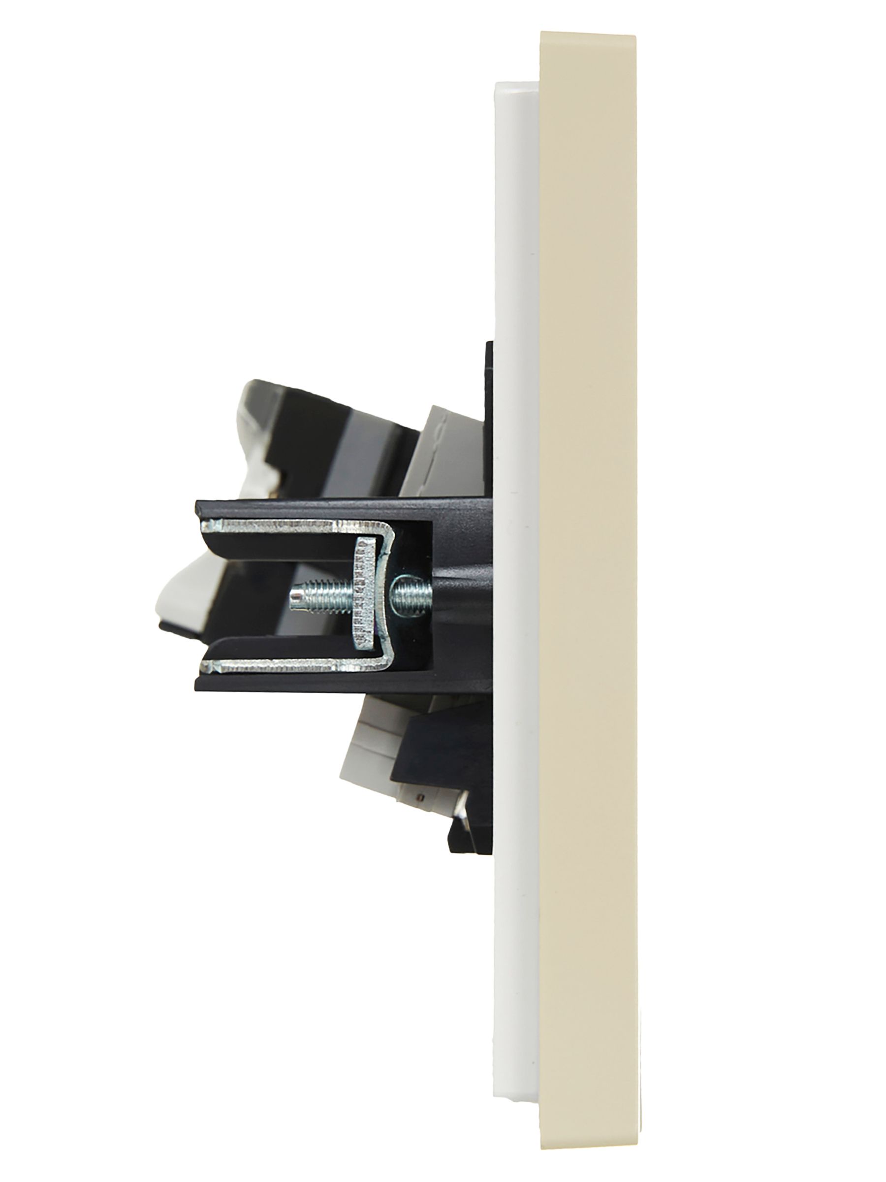 FORTE&PIANO 2 ұялы розетка RJ11+RJ45 кат.5E FP435 ваниль IEK