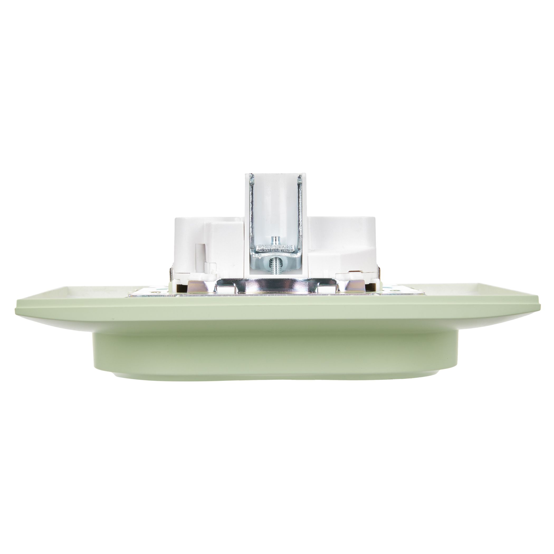 SKANDY Розетка 2 орынды, жерге тұйықталған, қорғаныс перделерімен 16А жиынтықта SK-R07G жалбызды IEK