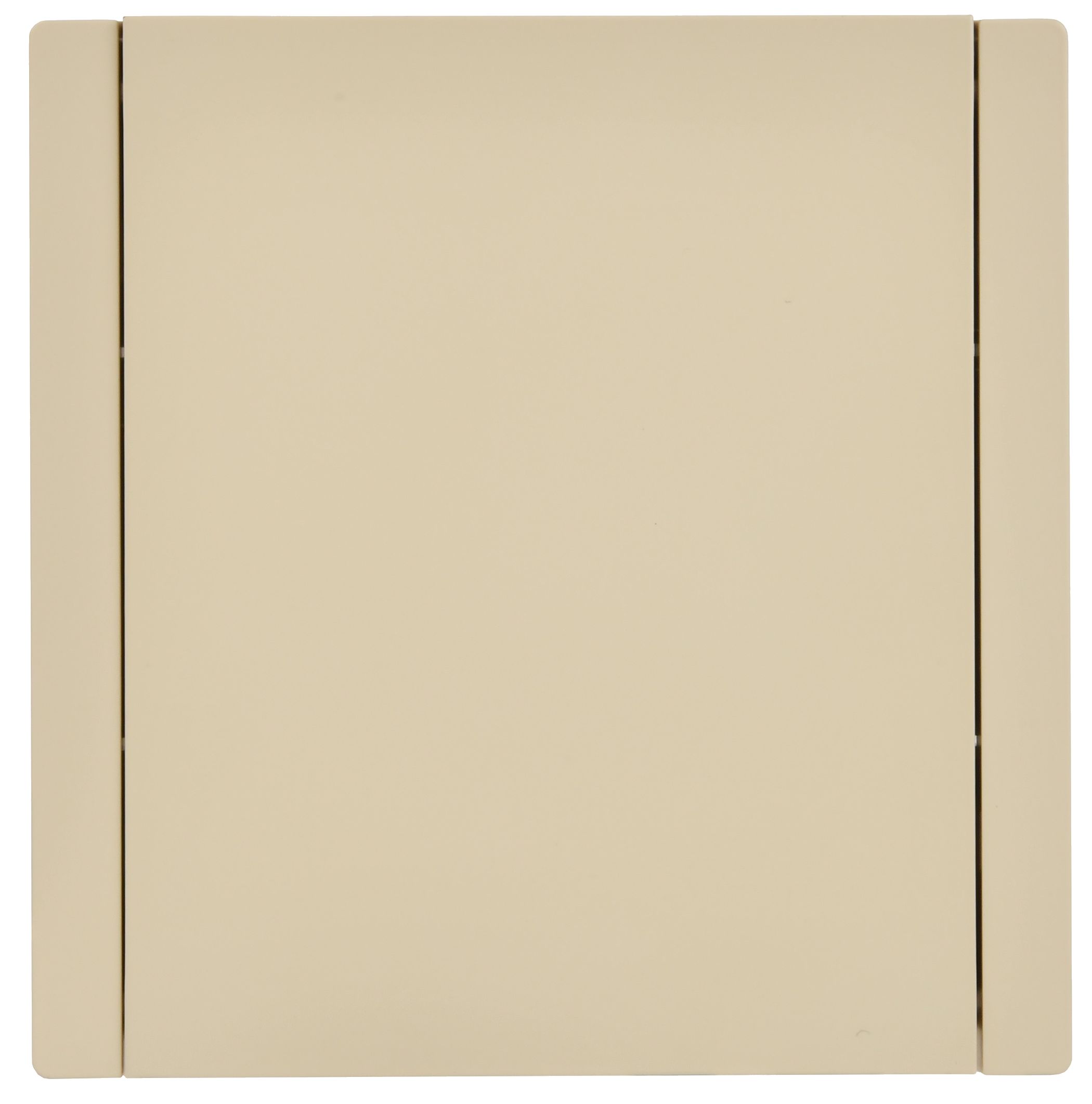 FORTE&PIANO Розетка 1 нүктелі, жерге тұйықталған пердешелерімен, қақпағымен, бұрандасыз бекіту 16А FP419 ваниль ИЭК