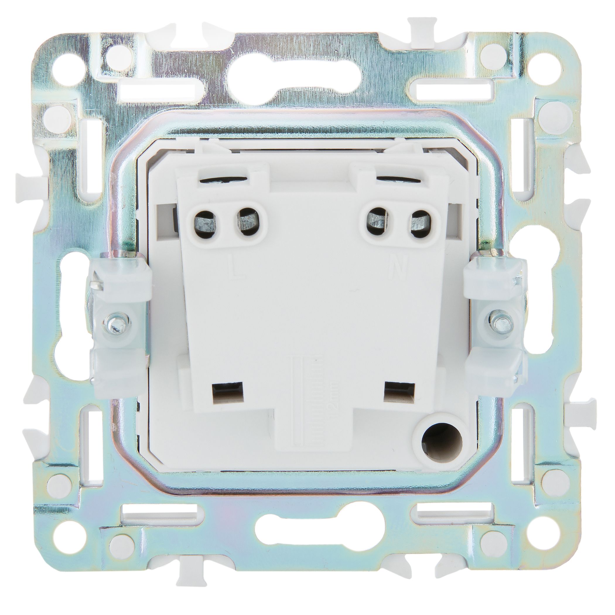 SKANDY Розетка жерге тұйықталмаған, қорғаныс пердешелерсіз 10А SK-R02Sa құм IEK