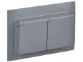             SKANDY Розетка 2 орынды, қақпағы бар 16А жиынтықта IP44 SK-R12Gr сұр IEK    