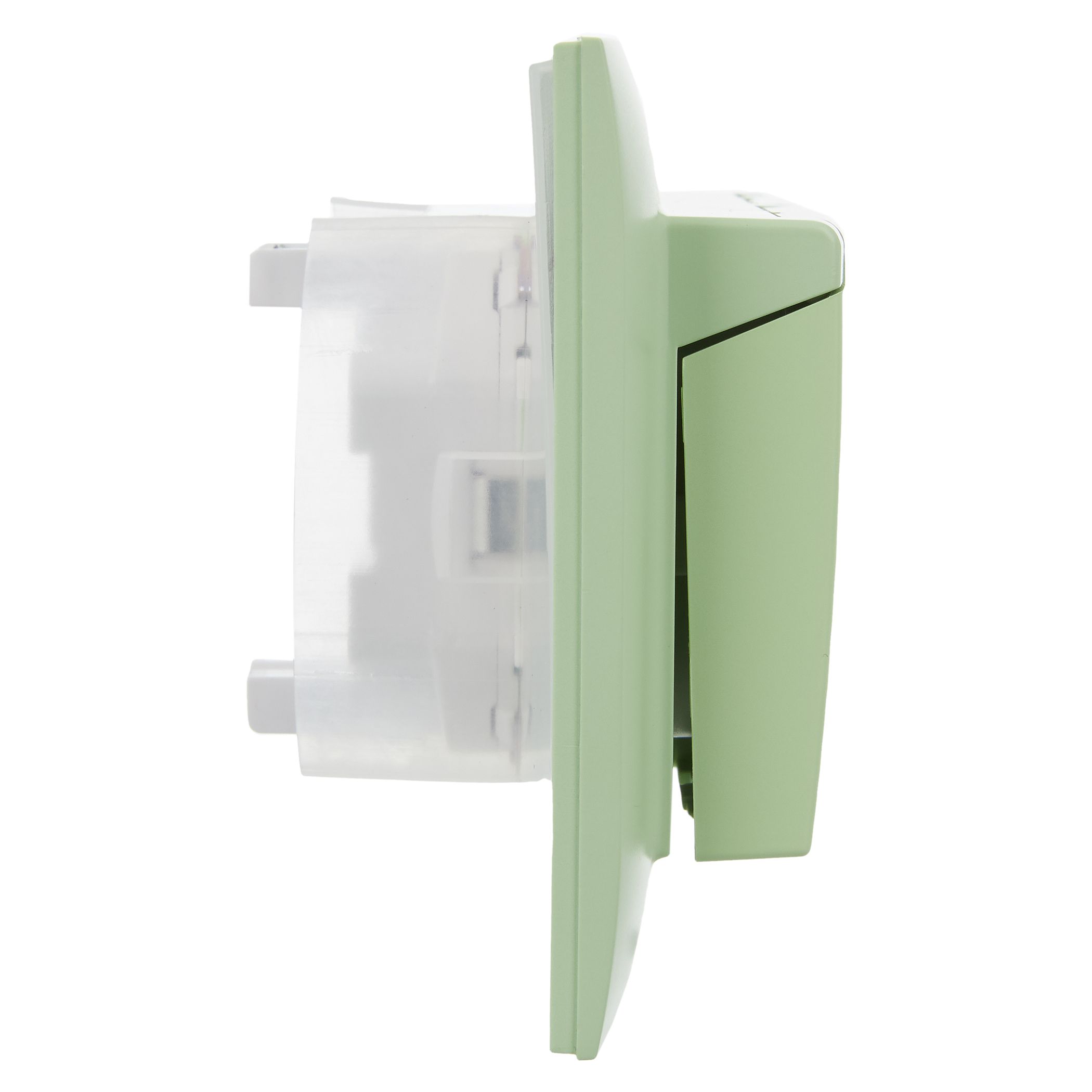             SKANDY Розетка 2 орынды, қақпағы бар 16А жиынтықта IP44 SK-R12G жалбызды IEK    