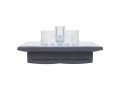             SKANDY Розетка 2 орынды, қақпағы бар 16А жиынтықта IP44 SK-R12T титан IEK    