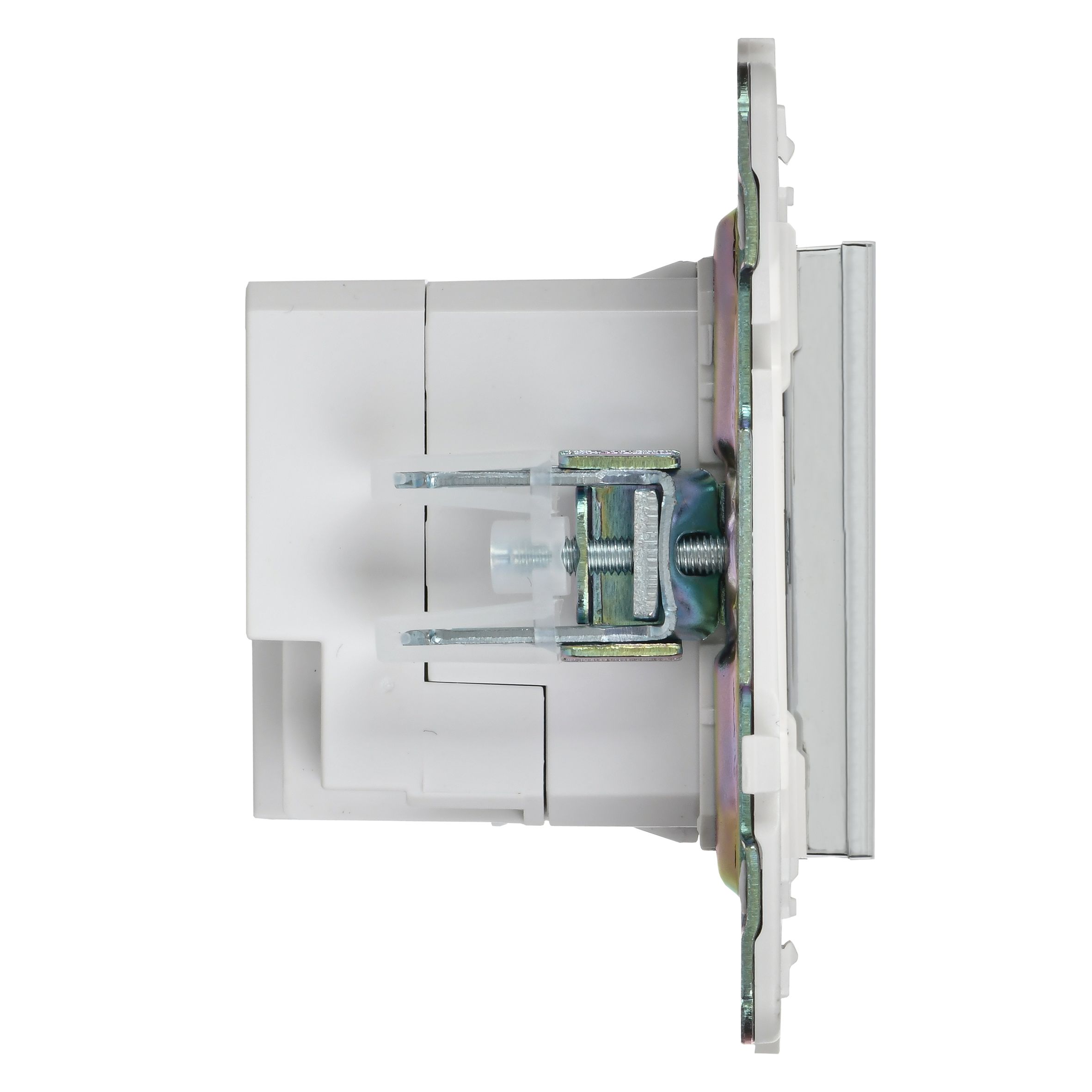             SKANDY Розетка USB A+C 3,1А SK-R14N металл никель IEK    