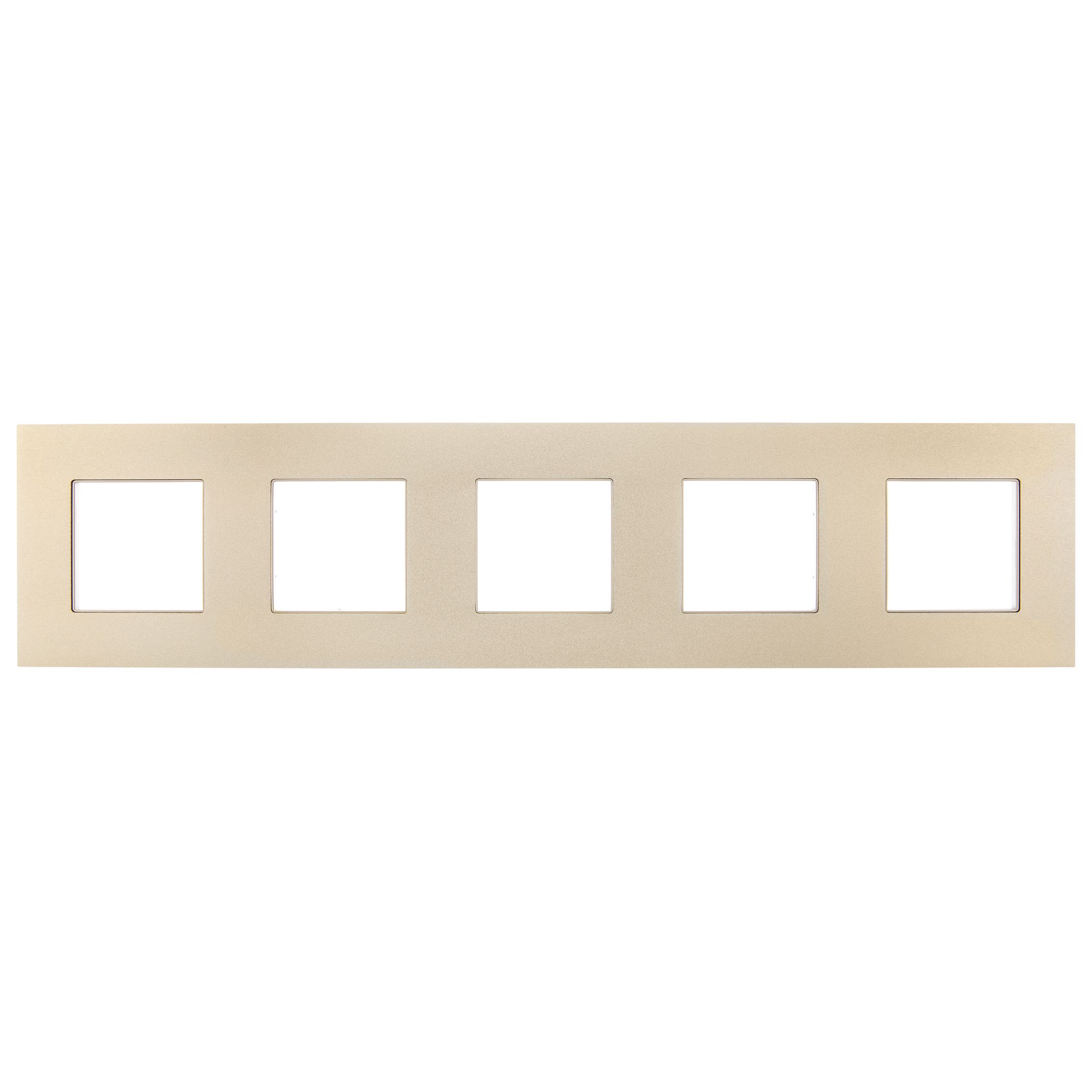             SKANDY Жиектеме 5-орынды  SK-F35Sh металл шампан IEK    