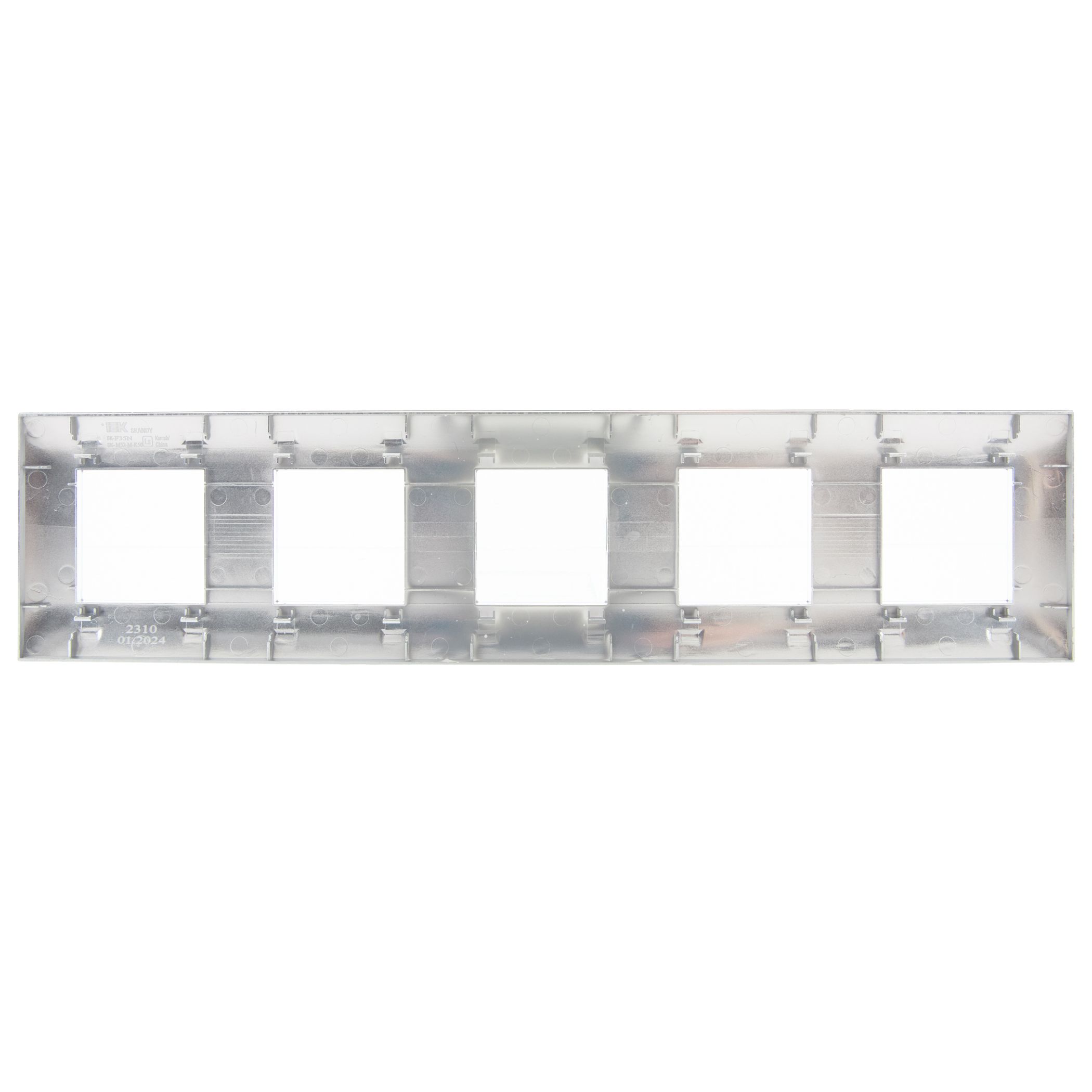             SKANDY Жиектеме 5-орынды SK-F35N металл никель IEK    