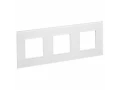             SKANDY Жиектеме 3-орынды SK-F23W шыны арктикалық ақ IEK    
