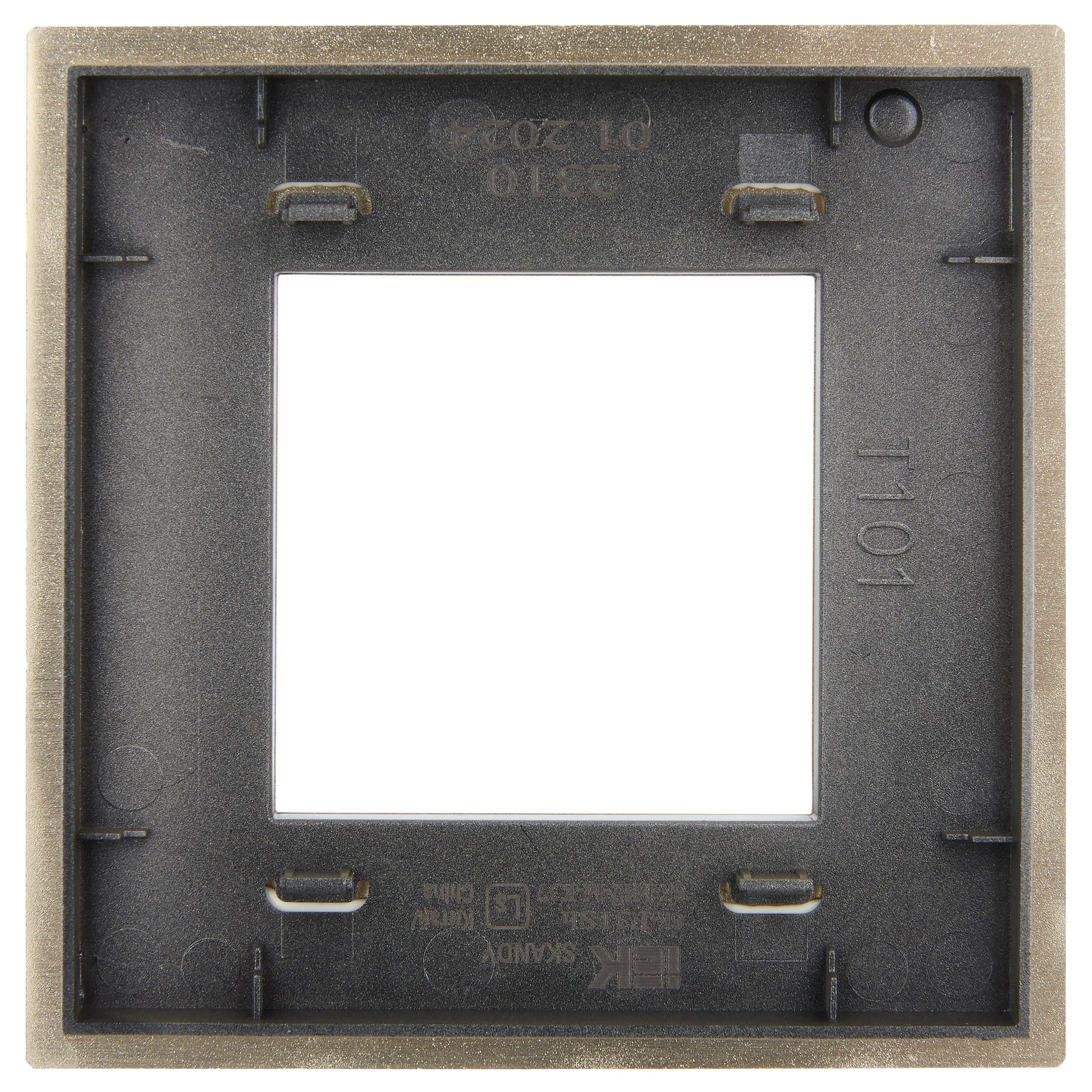             SKANDY Жиектеме 1-орынды SK-F31Sh металл шампан IEK    