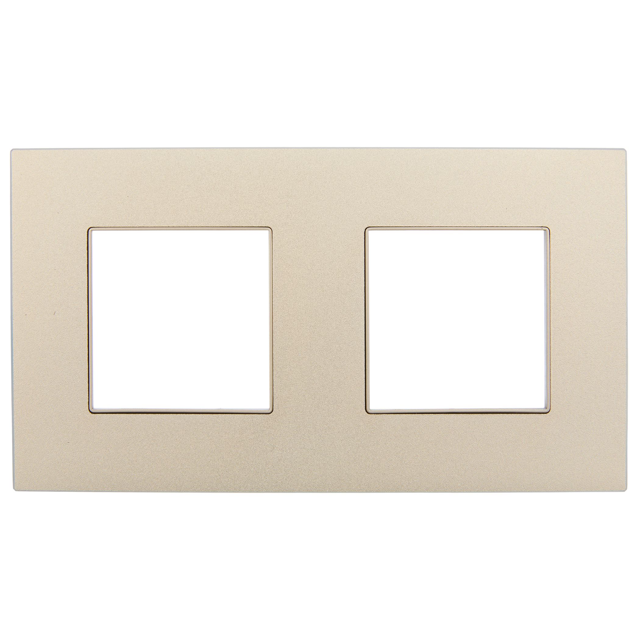             SKANDY Жиектеме 2-орынды SK-F32Sh металл шампан IEK    