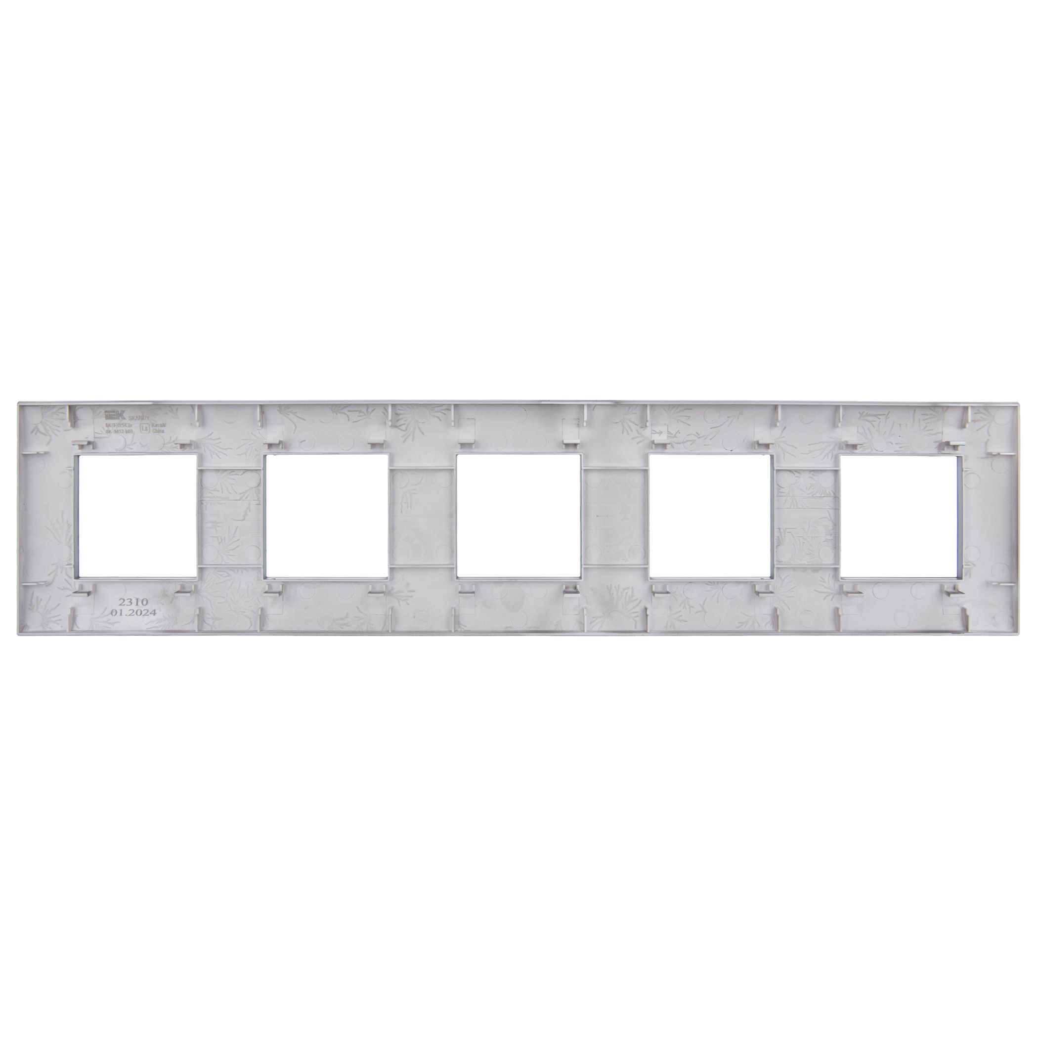             SKANDY Жиектеме 5-орынды SK-F05Gr сұр IEK    