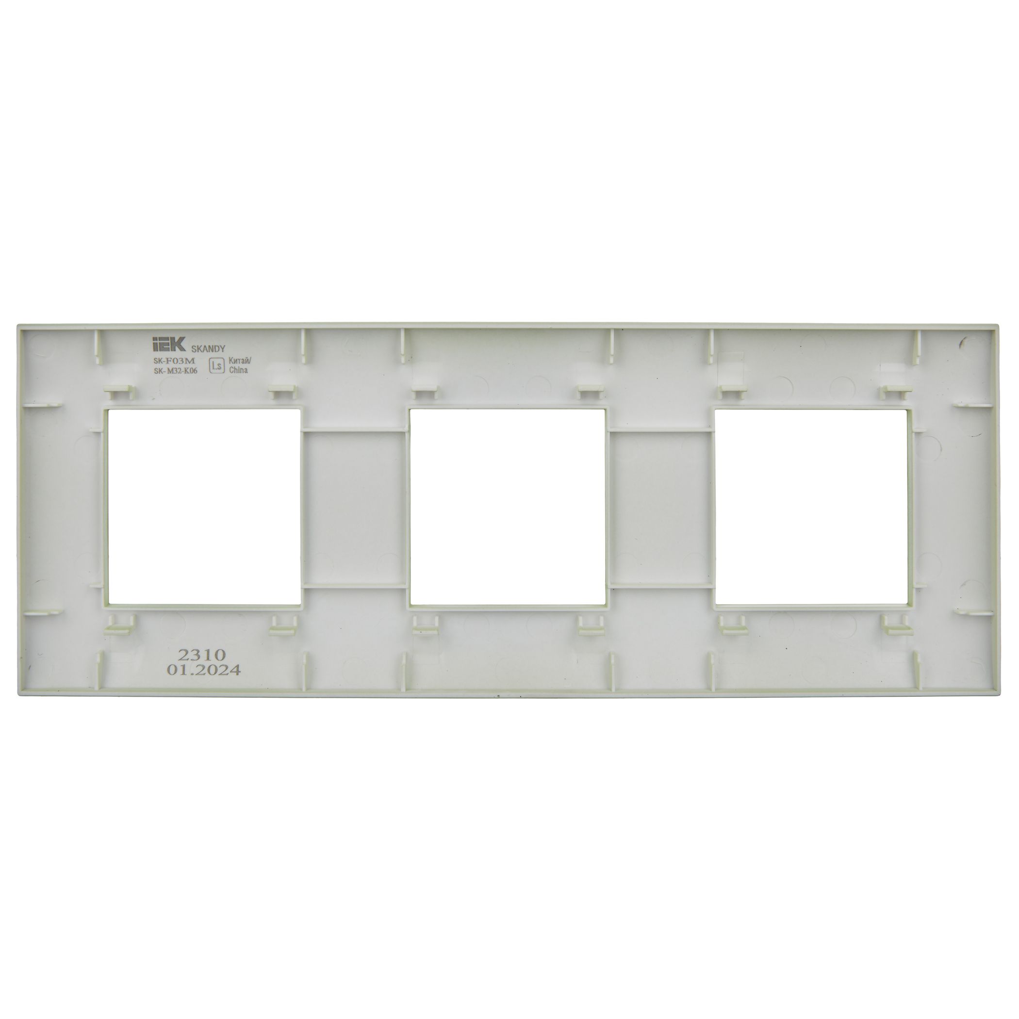             SKANDY Жиектеме 3-орынды SK-F03M жалбыз IEK    