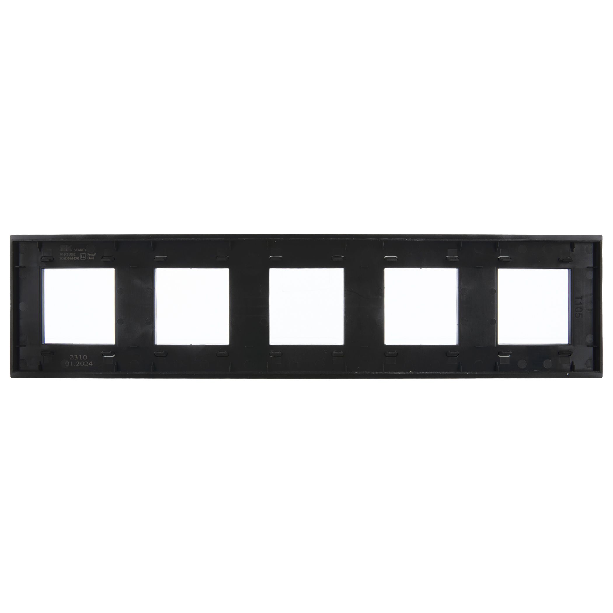             SKANDY Жиектеме 5-орынды SK-F35Bl металл қара IEK    