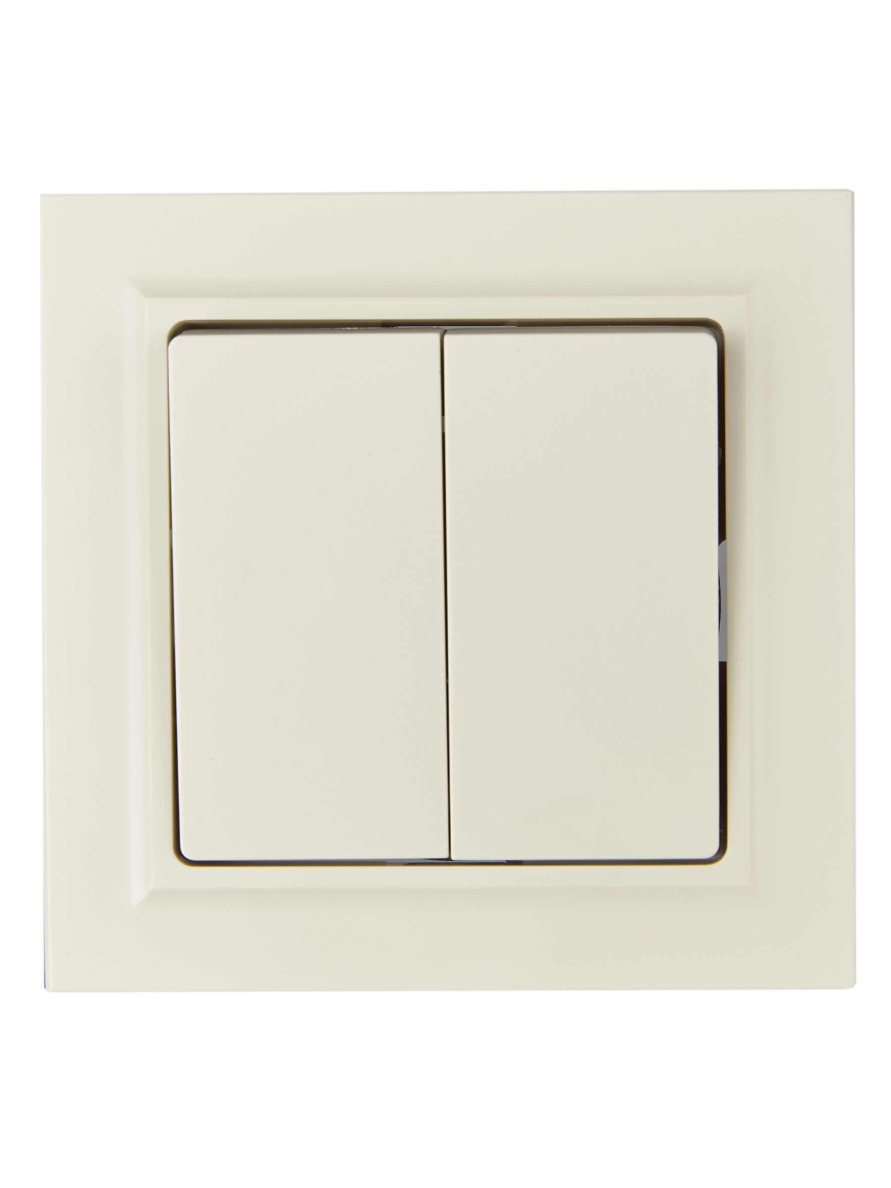             BRITE Ажыратқыш, екі пернелі 10А жиынтықта ВСP10-2-0-БрКр сарғыш ИЭК    