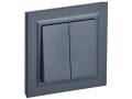             BRITE Ажыратқыш, екі пернелі 10А жиынтықта ВСP10-2-0-БрМ маренго ИЭК    