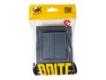             BRITE Ажыратқыш, екі пернелі 10А жиынтықта ВСP10-2-0-БрМ маренго ИЭК    