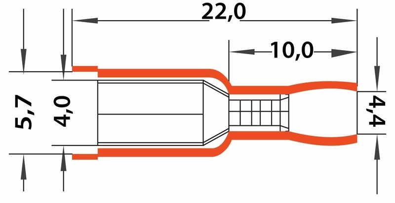             Штекерлі ажырағыш, оқшауланған, ұя 4 мм 1.5-2.5 мм² (РШи-м 2.5-4/РШИм 2-5-4 ) көк REXANT    