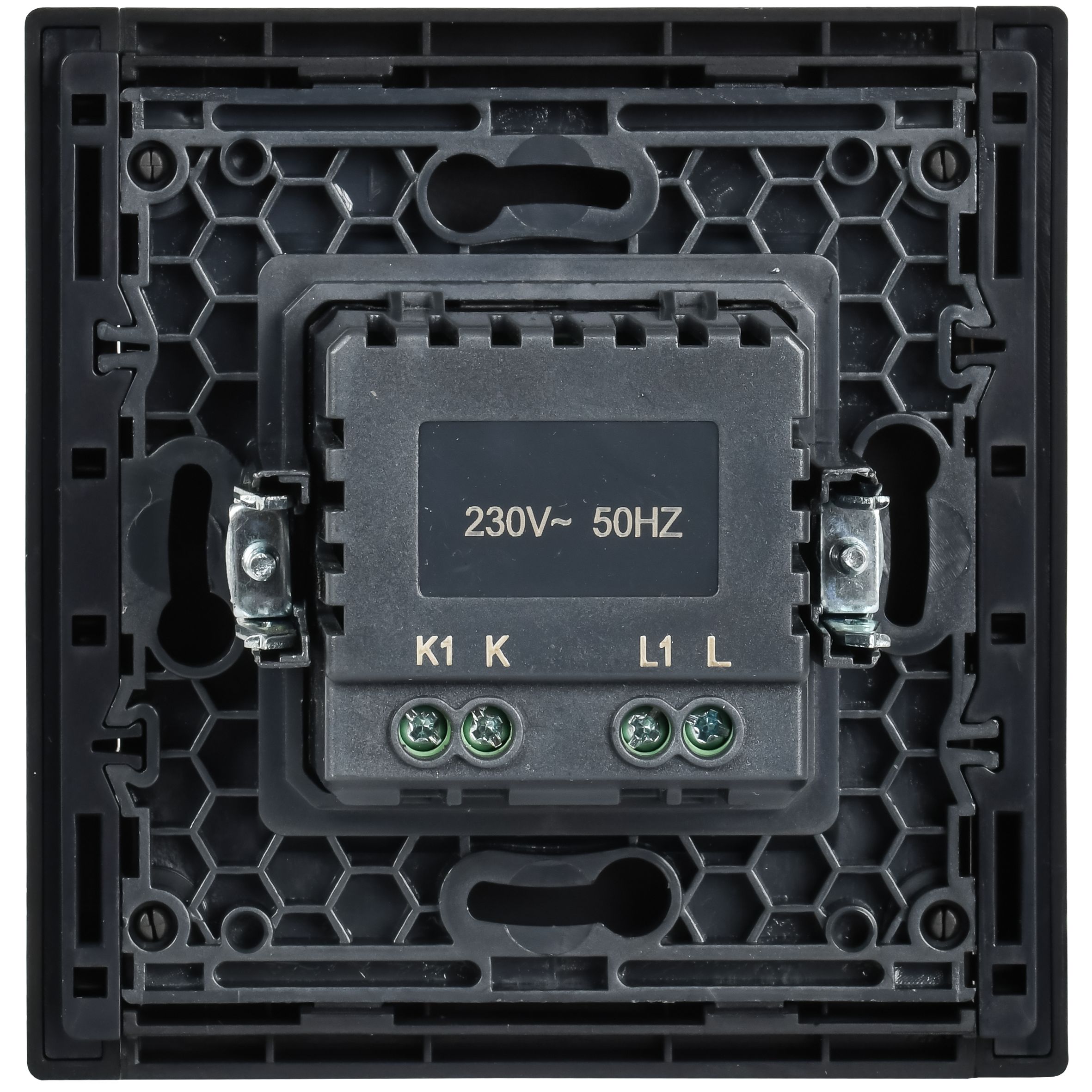 FORTE&PIANO Айналмалы-итермелі жарық реттегіші 600Вт FP354 сұр IEK