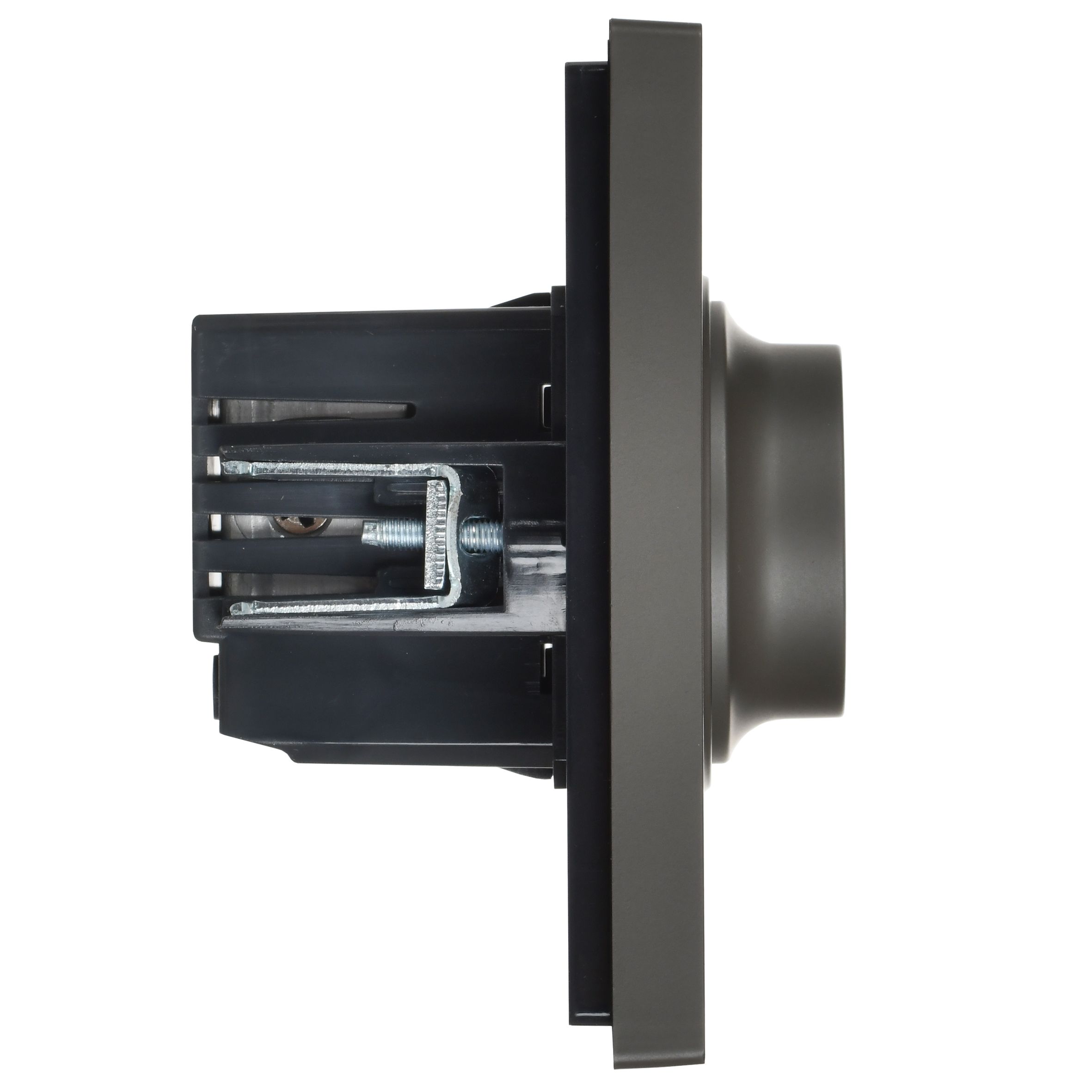 FORTE&PIANO Айналмалы-итермелі жарық реттегіші 600Вт FP354 сұр IEK