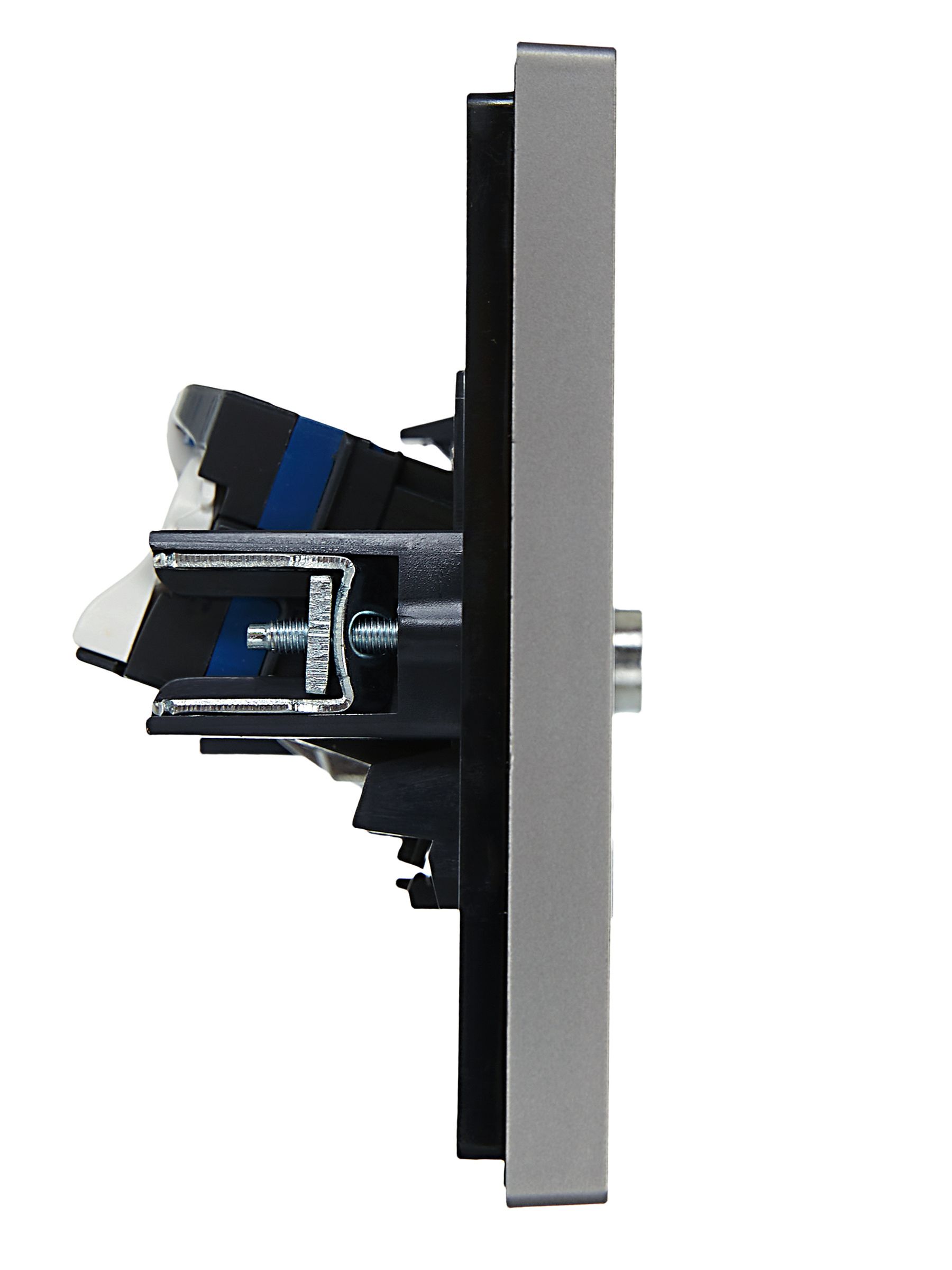 FORTE&PIANO 2 ұялы розетка TV+RJ45 6 категориялы FP537 болат IEK