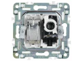             SKANDY 2 ұялы розетка TV+RJ45 5E категориялы SK-A14S күміс IEK    