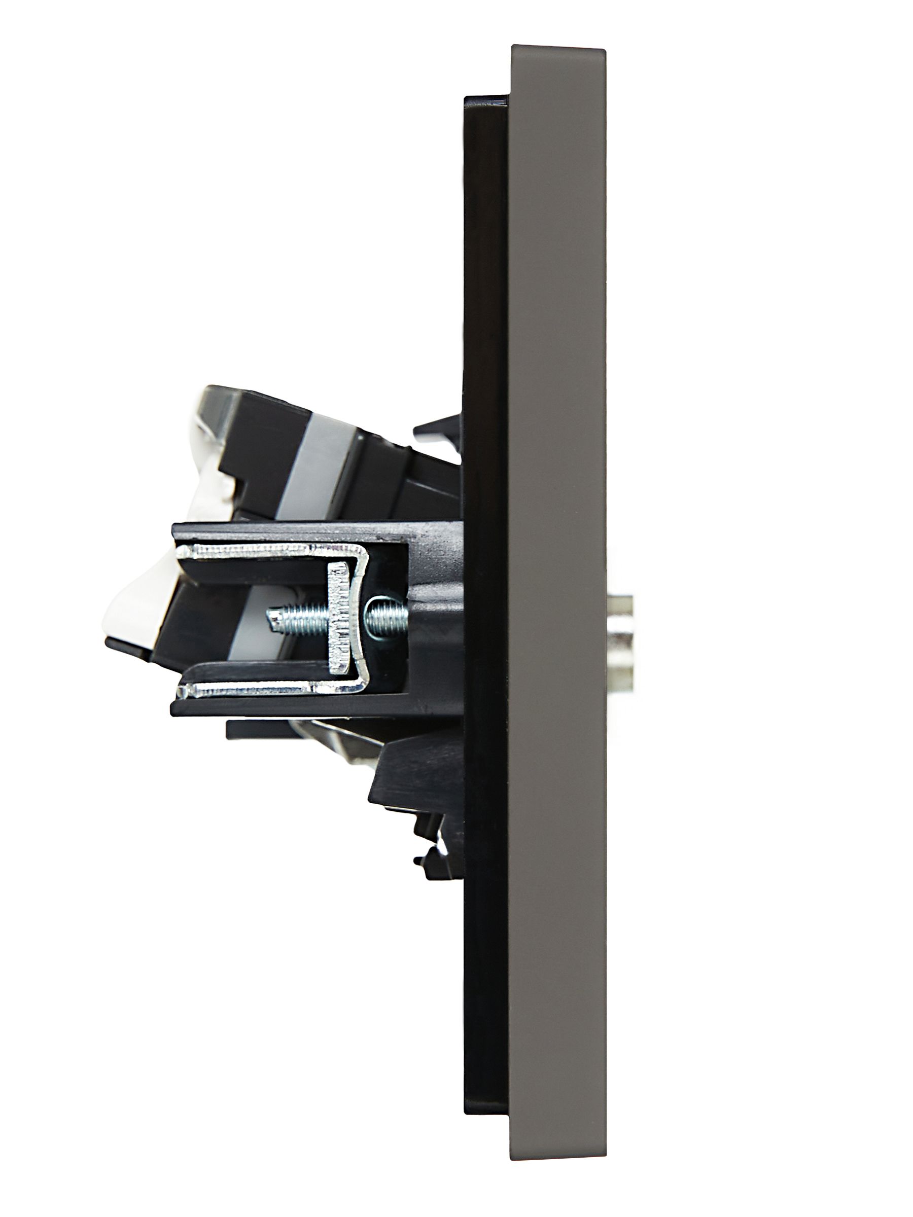 FORTE&PIANO 2 ұялы розетка TV+RJ45 категориялы 5E FP336 сұр IEK