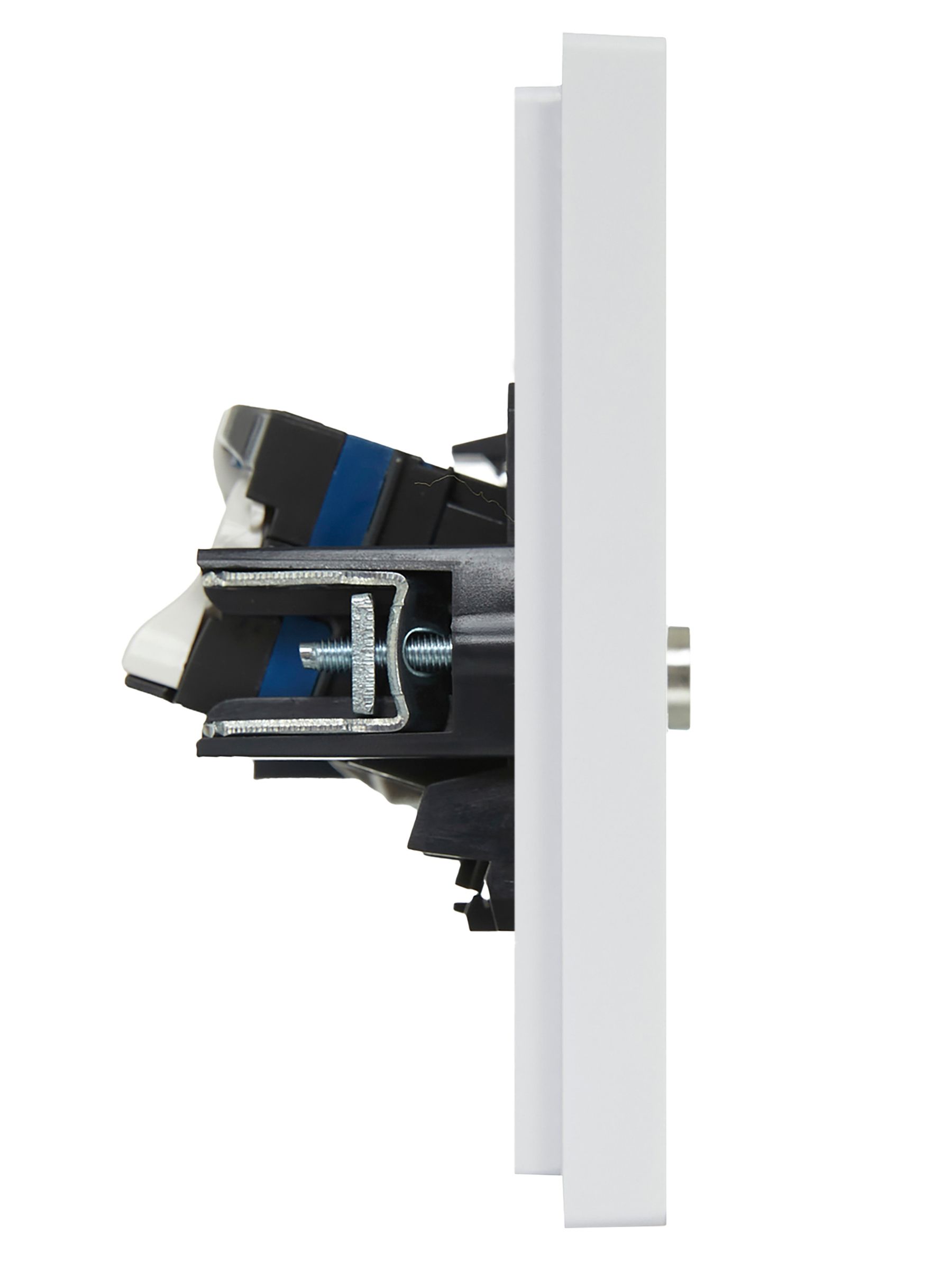             FORTE&PIANO 2 ұялы розетка TV+RJ45 6 категориялы FP237 ақ ИЭК    