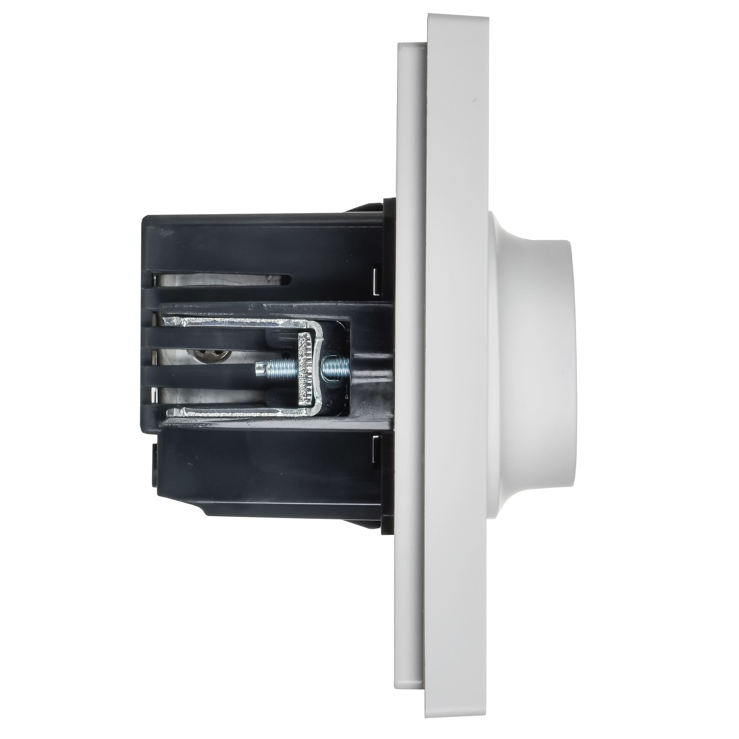 FORTE&PIANO Айналмалы-итермелі жарық реттегіші 600Вт FP254 ақ ИЭК