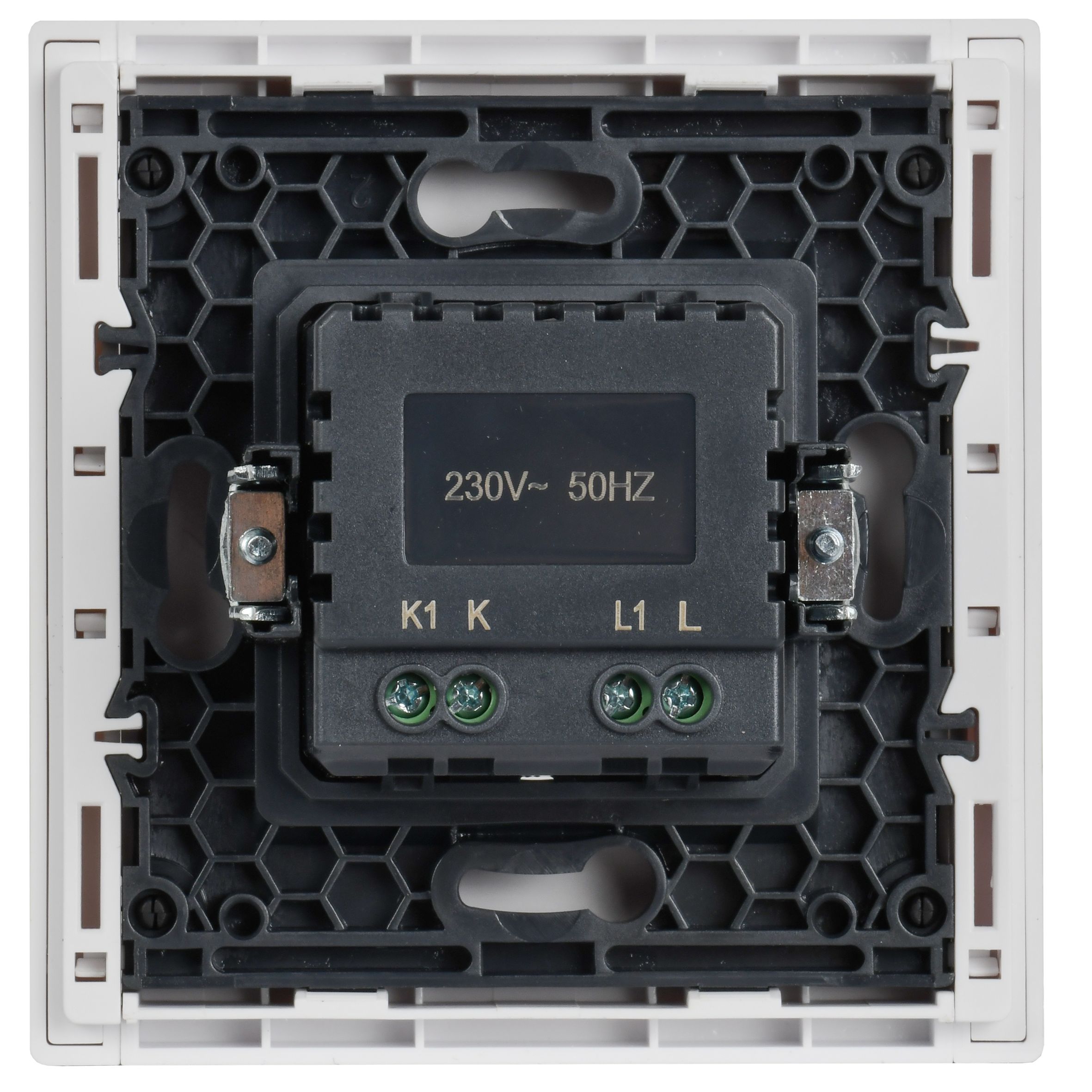 FORTE&PIANO Айналмалы-итермелі жарық реттегіші 600Вт FP254 ақ ИЭК