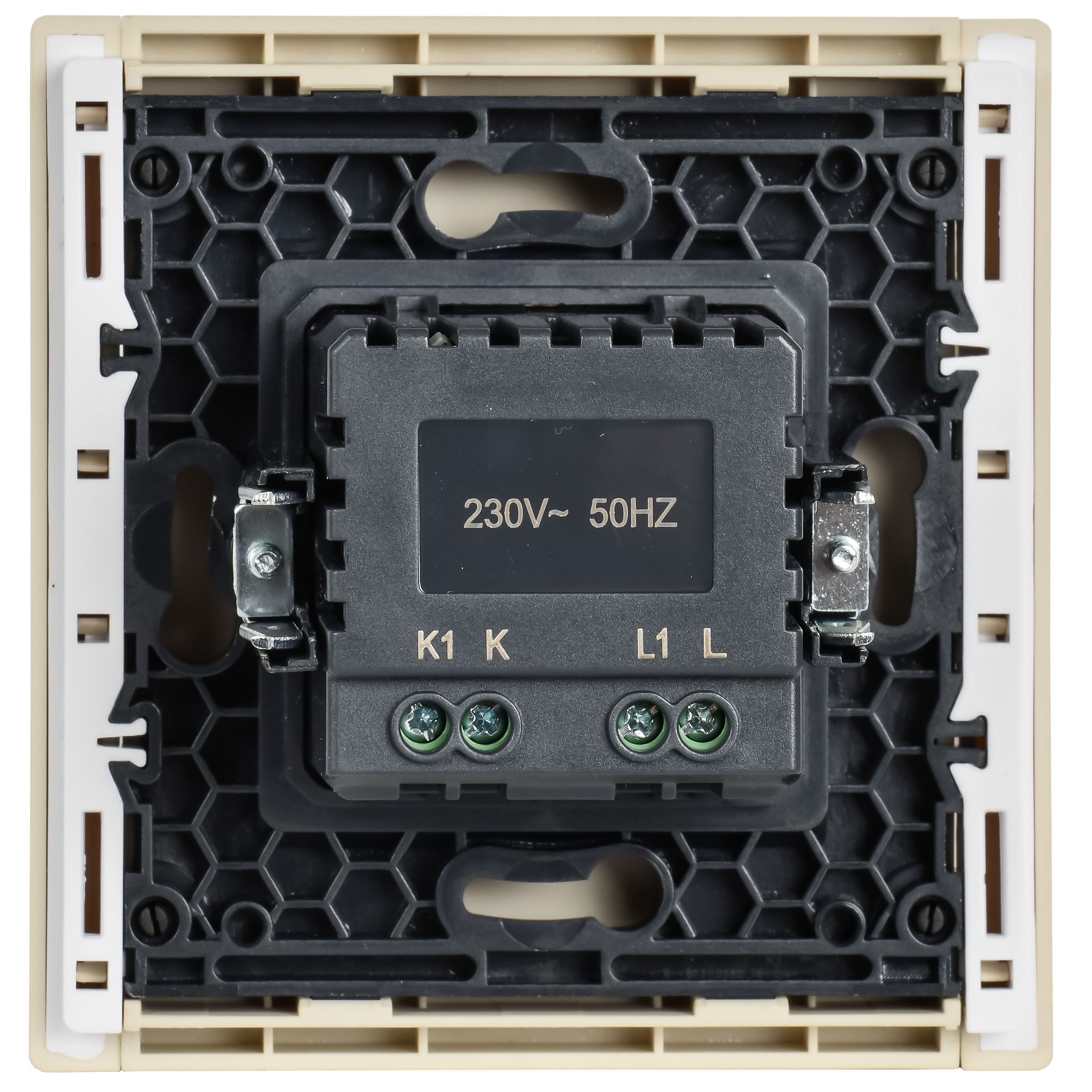 FORTE&PIANO Айналмалы-итермелі жарық реттегіші 600Вт FP454 ваниль IEK