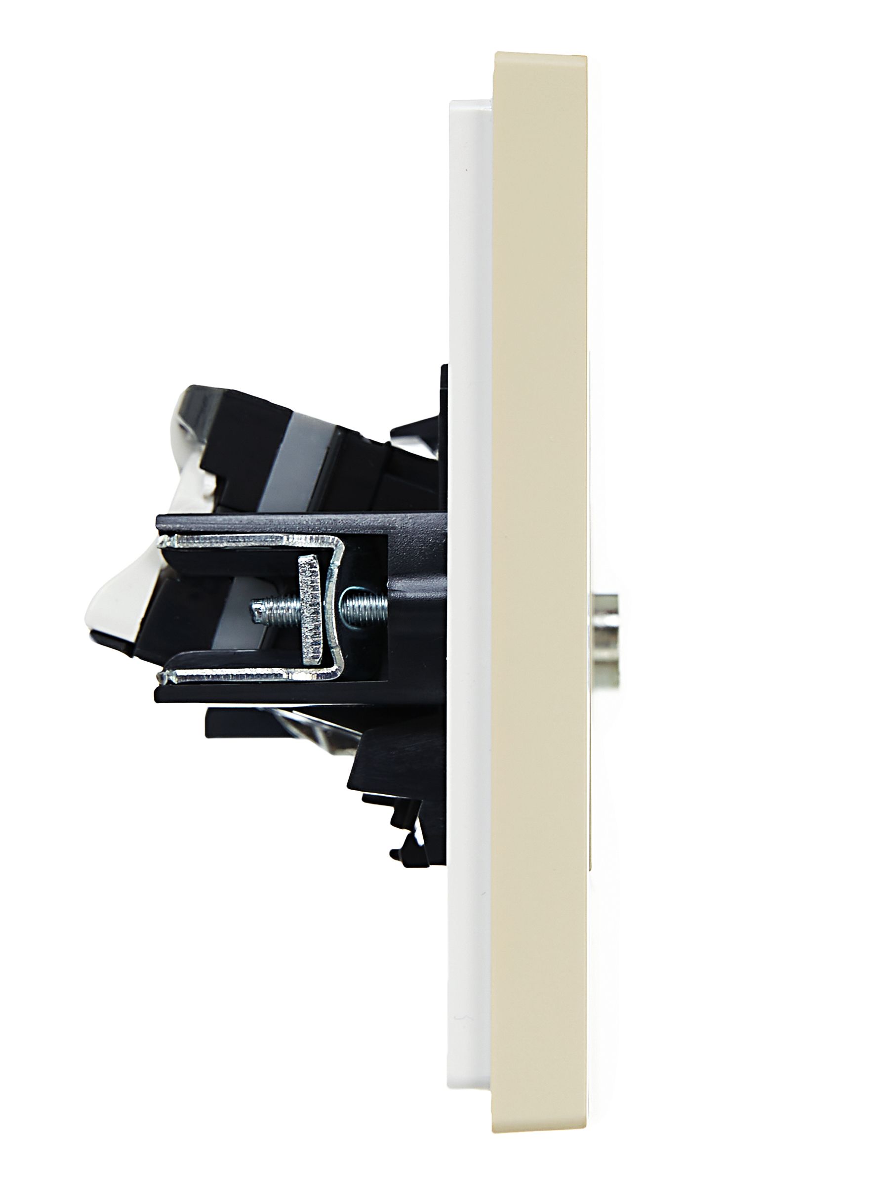 FORTE&PIANO 2 ұялы розетка TV+RJ45 категориялы 5E FP436 ваниль IEK