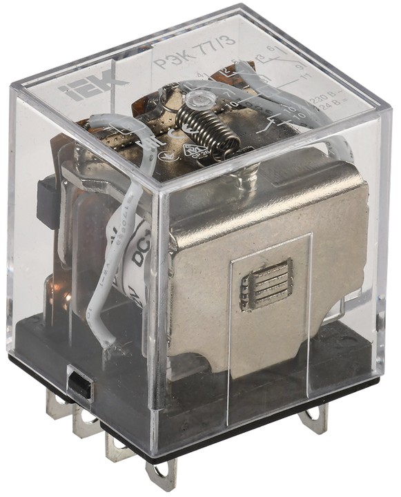Реле РЭК77/3(LY3) 10А 12В DC ИЭК