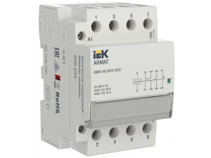 ARMAT Контактор модульный KMR 40А 24В AC/DC 2НО 2НЗ IEK