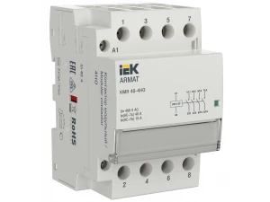 ARMAT Контактор модульный KMR 40А 230В AC 4НО IEK