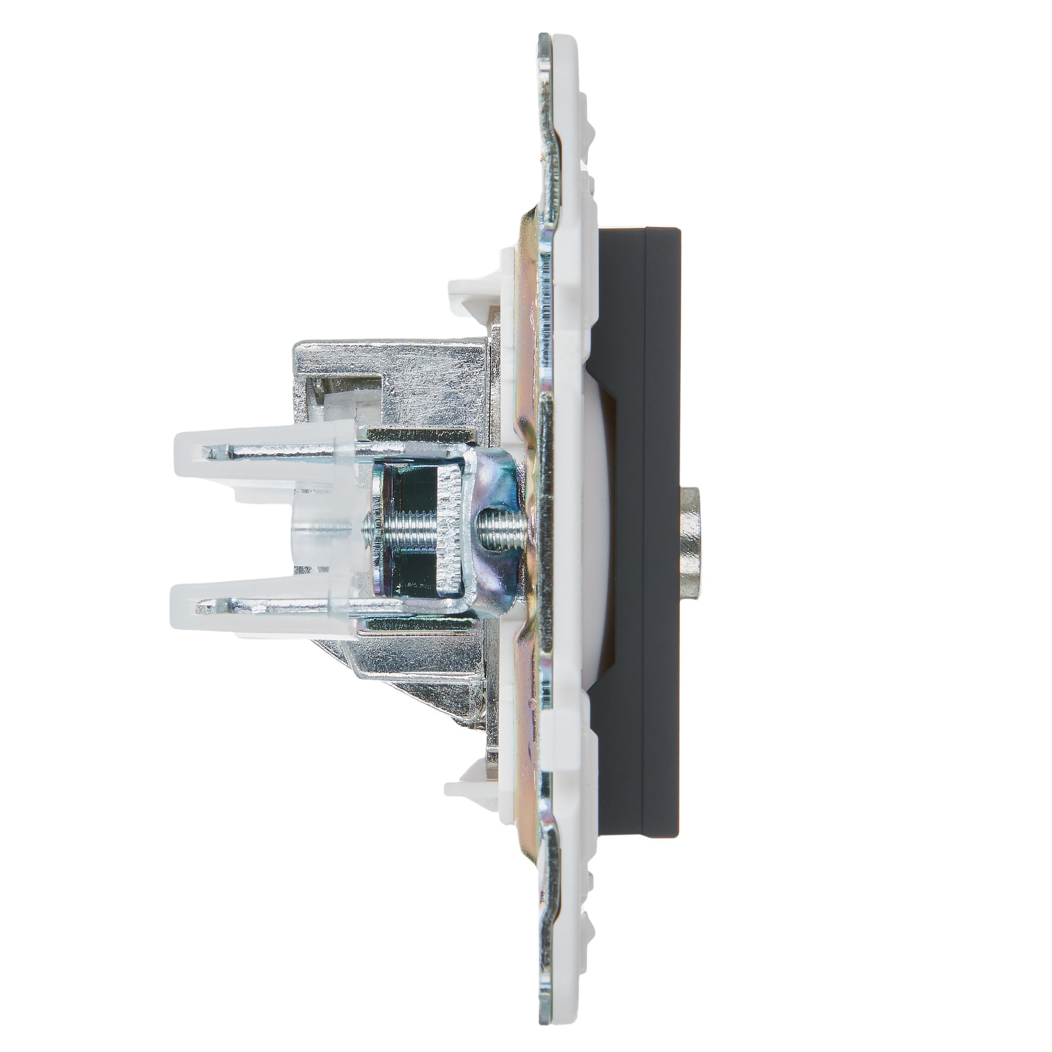             SKANDY Шекті TV розетка SK-A12G графит IEK    