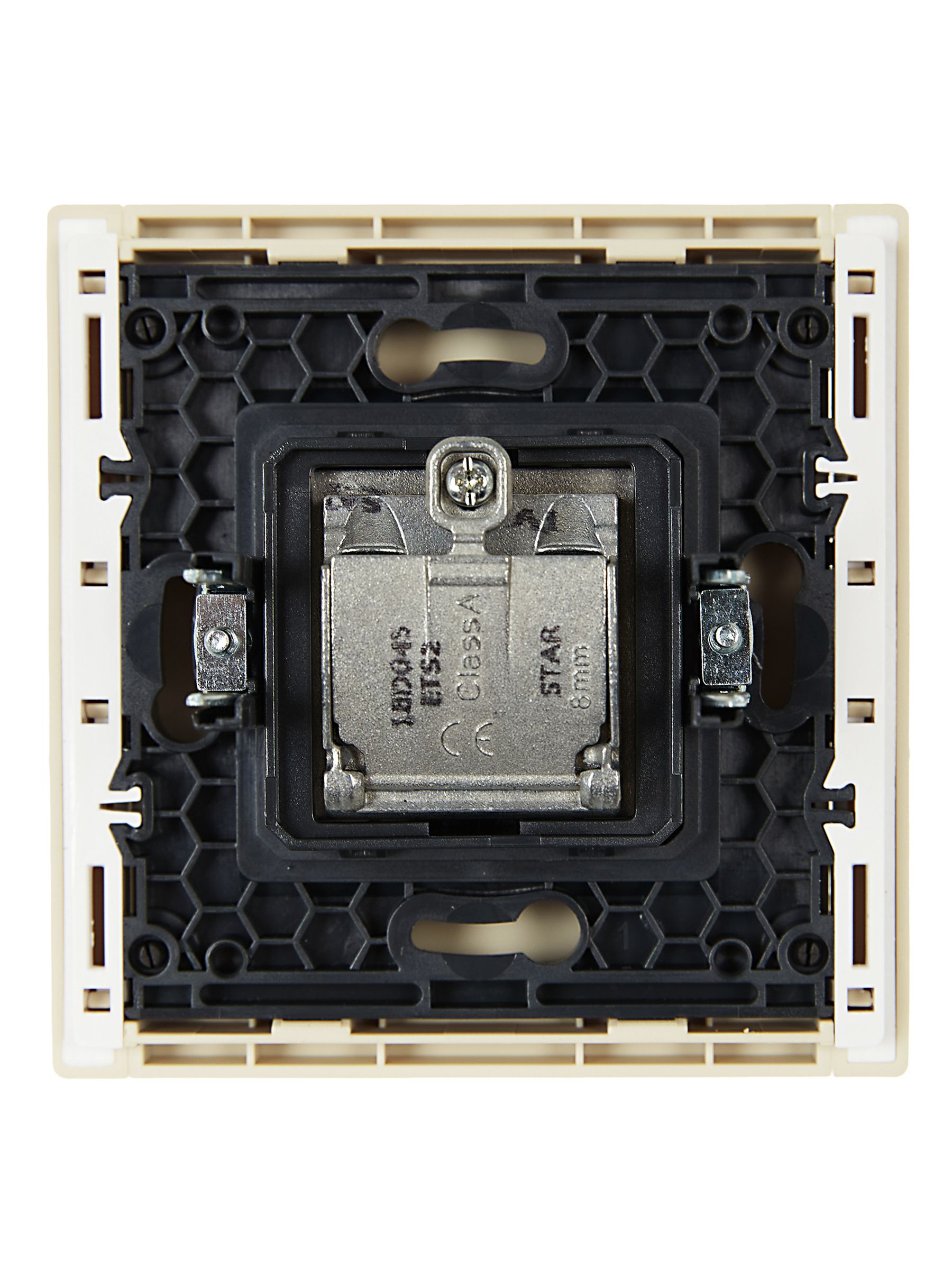             FORTE&PIANO 2 ұялы розетка TV+SAT FP438 ваниль IEK    