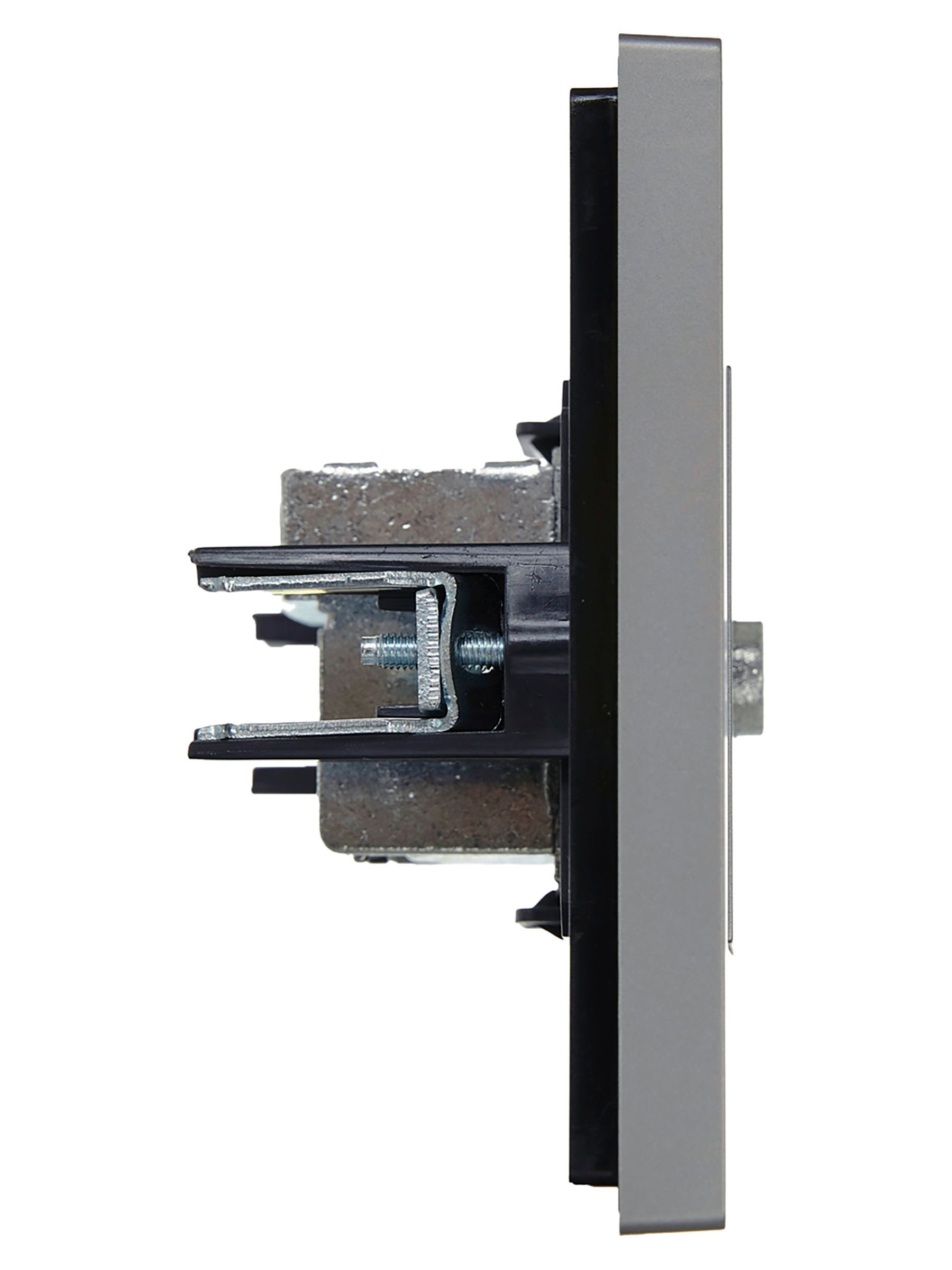             FORTE&PIANO Өтпелі TV розетка FP529 болат IEK    