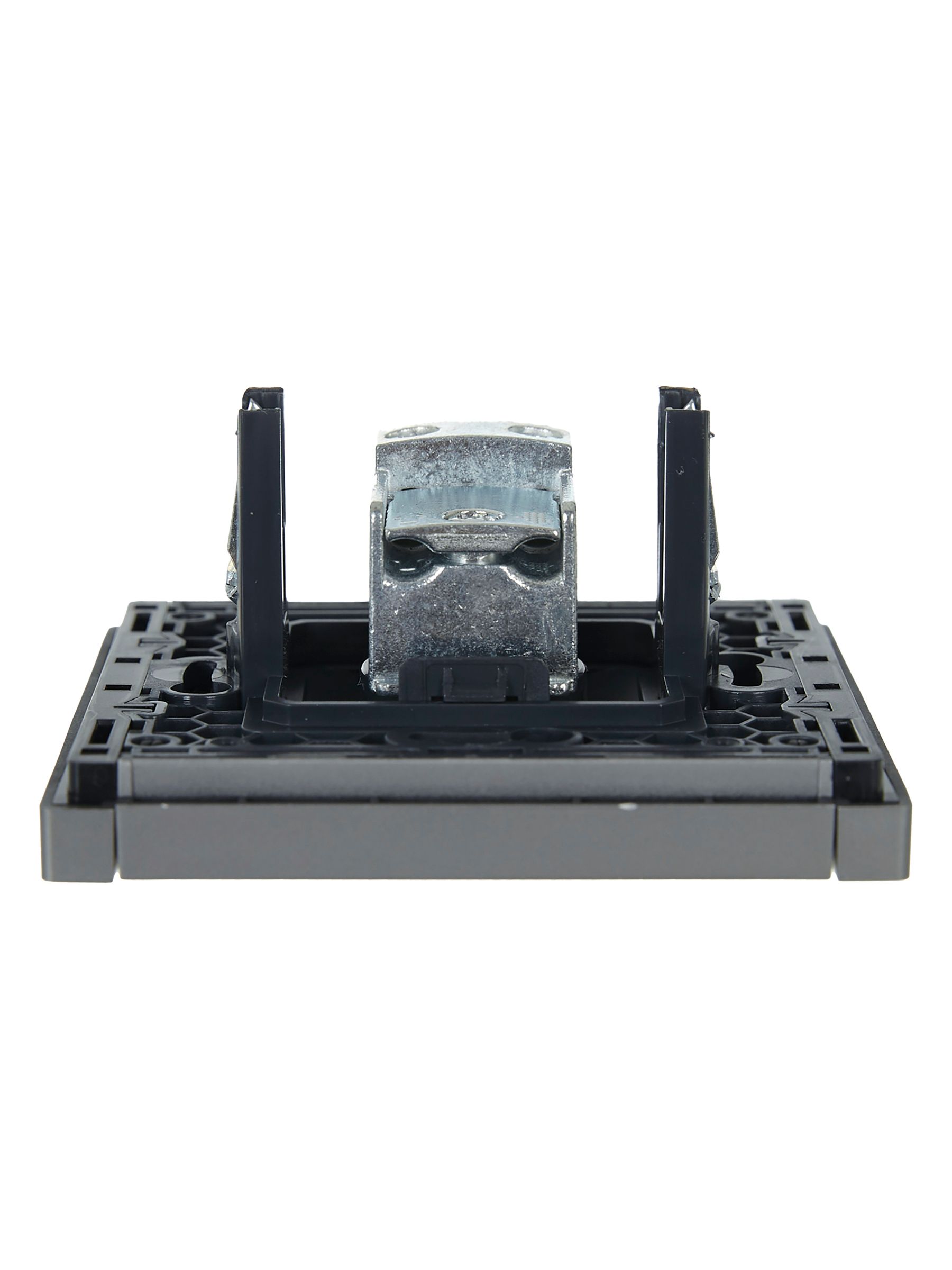             FORTE&PIANO Өтпелі TV розетка FP529 болат IEK    