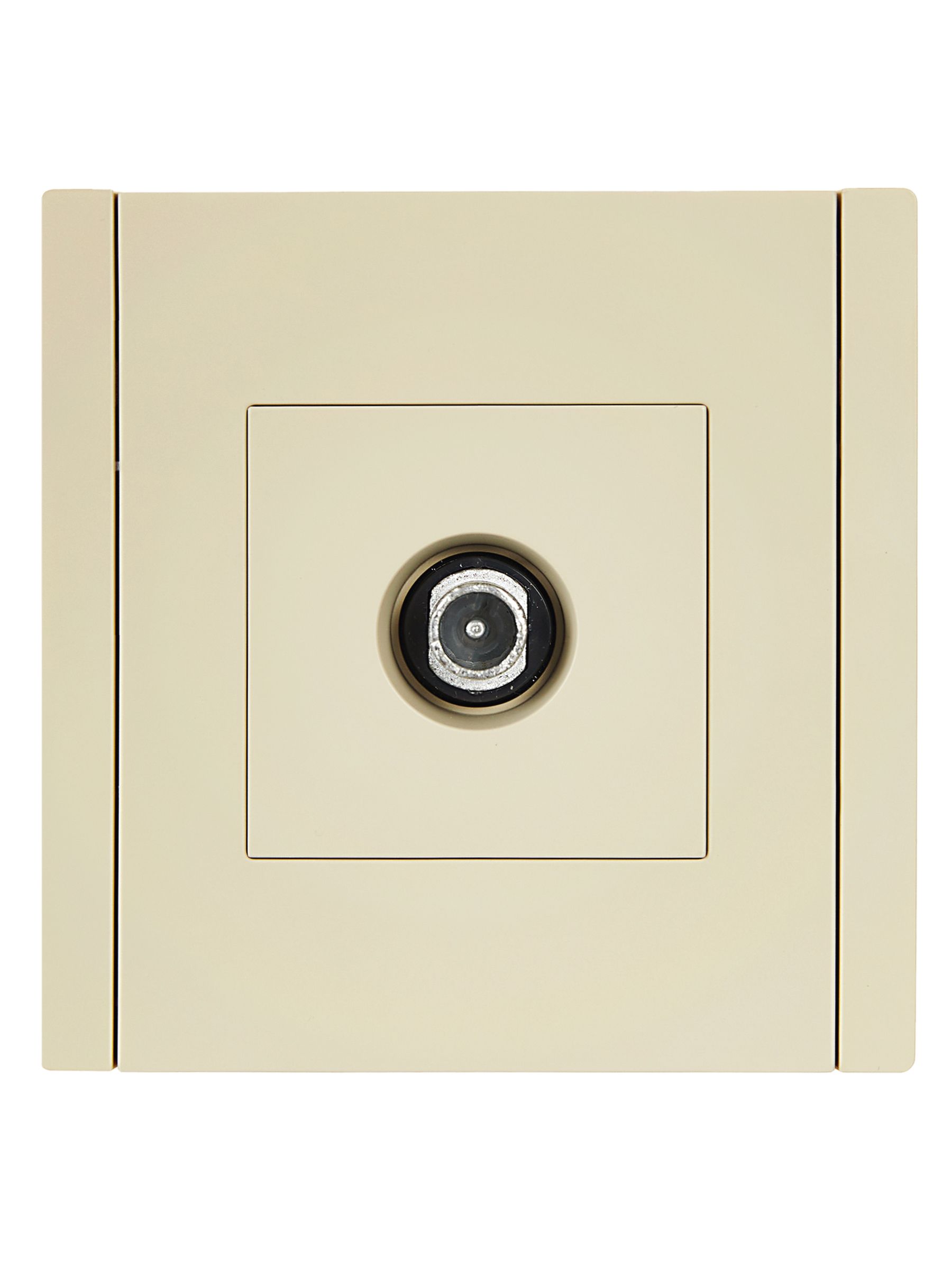             FORTE&PIANO Өтпелі TV розетка FP429 ваниль IEK    