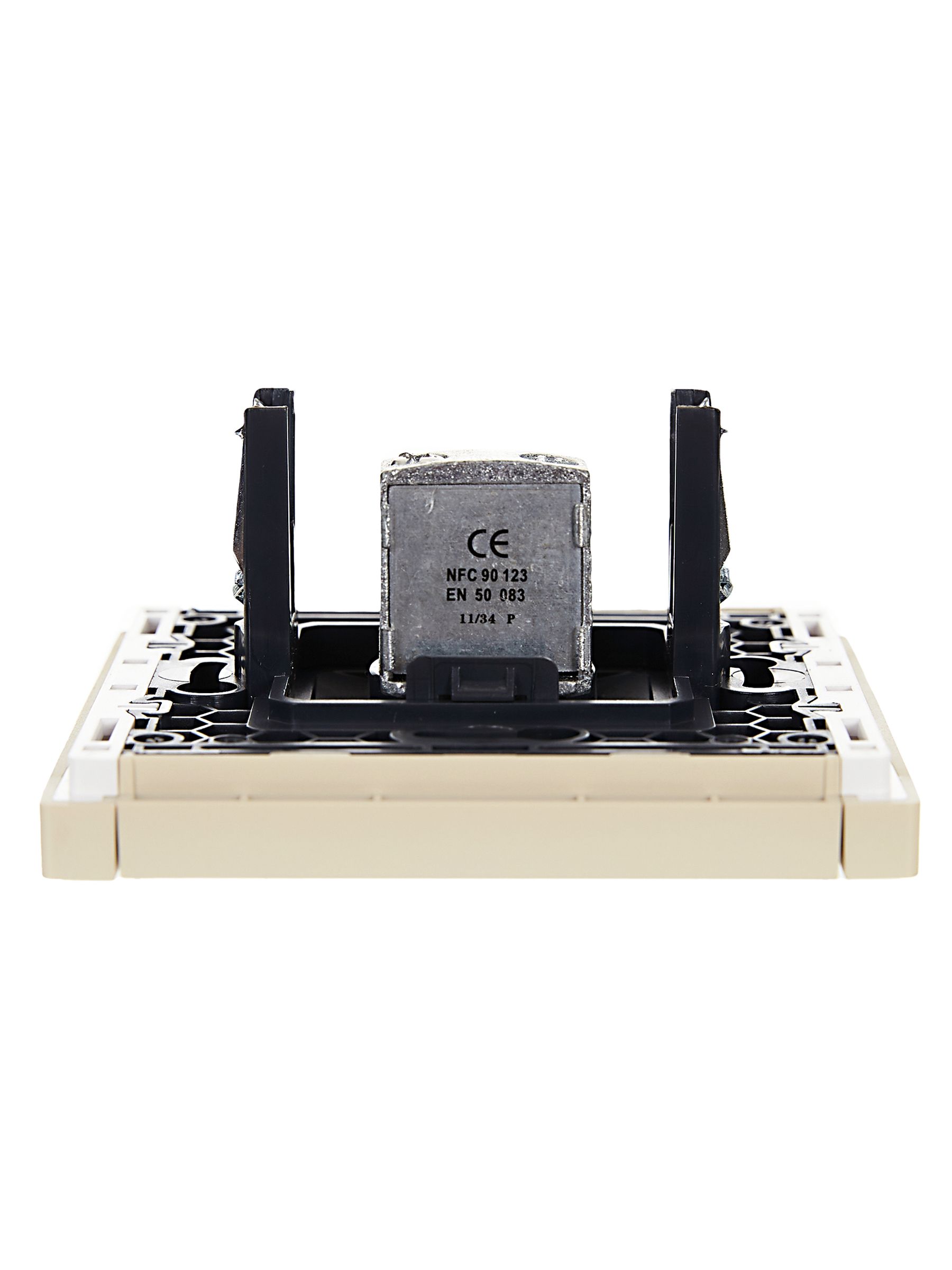             FORTE&PIANO Өтпелі TV розетка FP429 ваниль IEK    