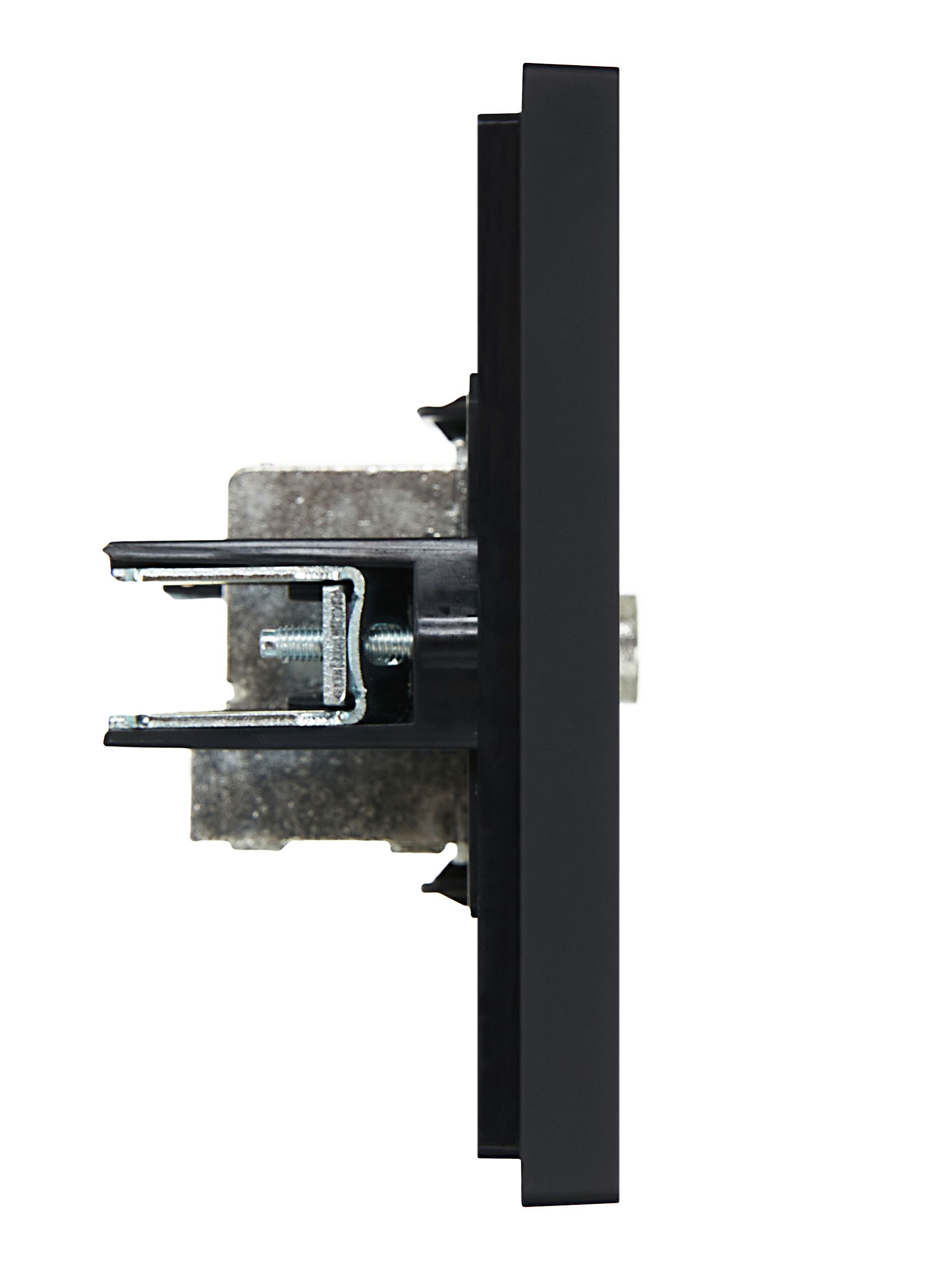             FORTE&PIANO Өтпелі TV розетка FP129 қара IEK    