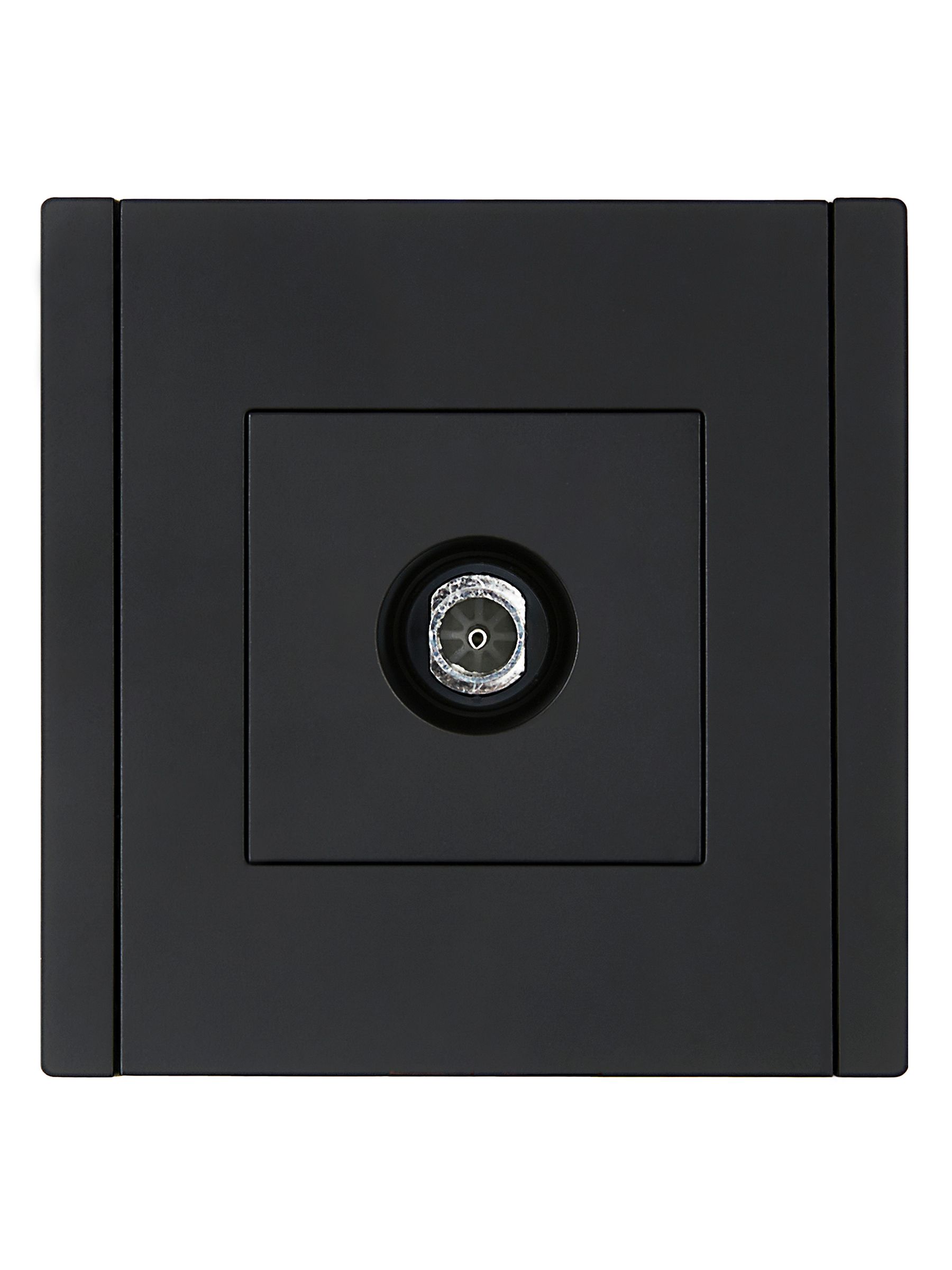             FORTE&PIANO Розетка TV соңғы FP128 қара ИЭК    