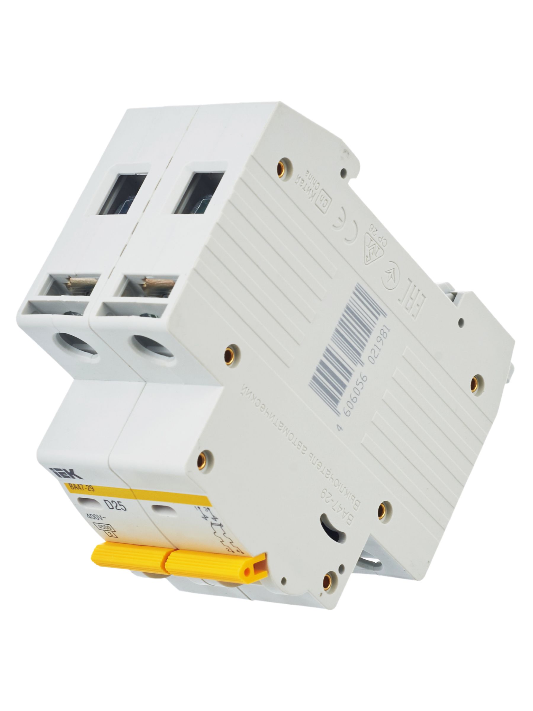             Автоматтық ажыратқыш 2Р ВА 47-29 25А 4,5кА х-ка D (ИЭК)    