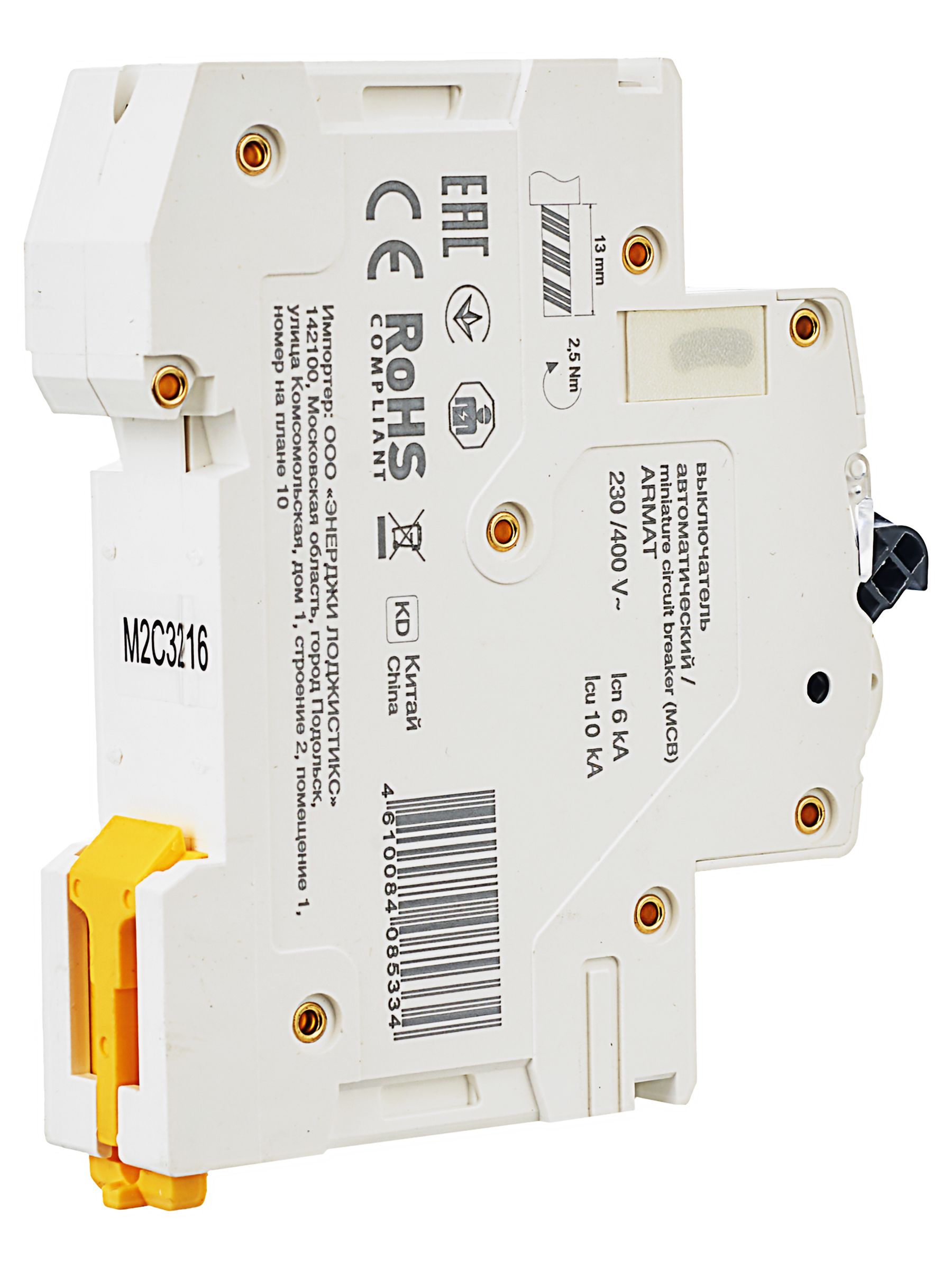             ARMAT Автоматты ажыратқыш M06N 1P C 32А IEK    